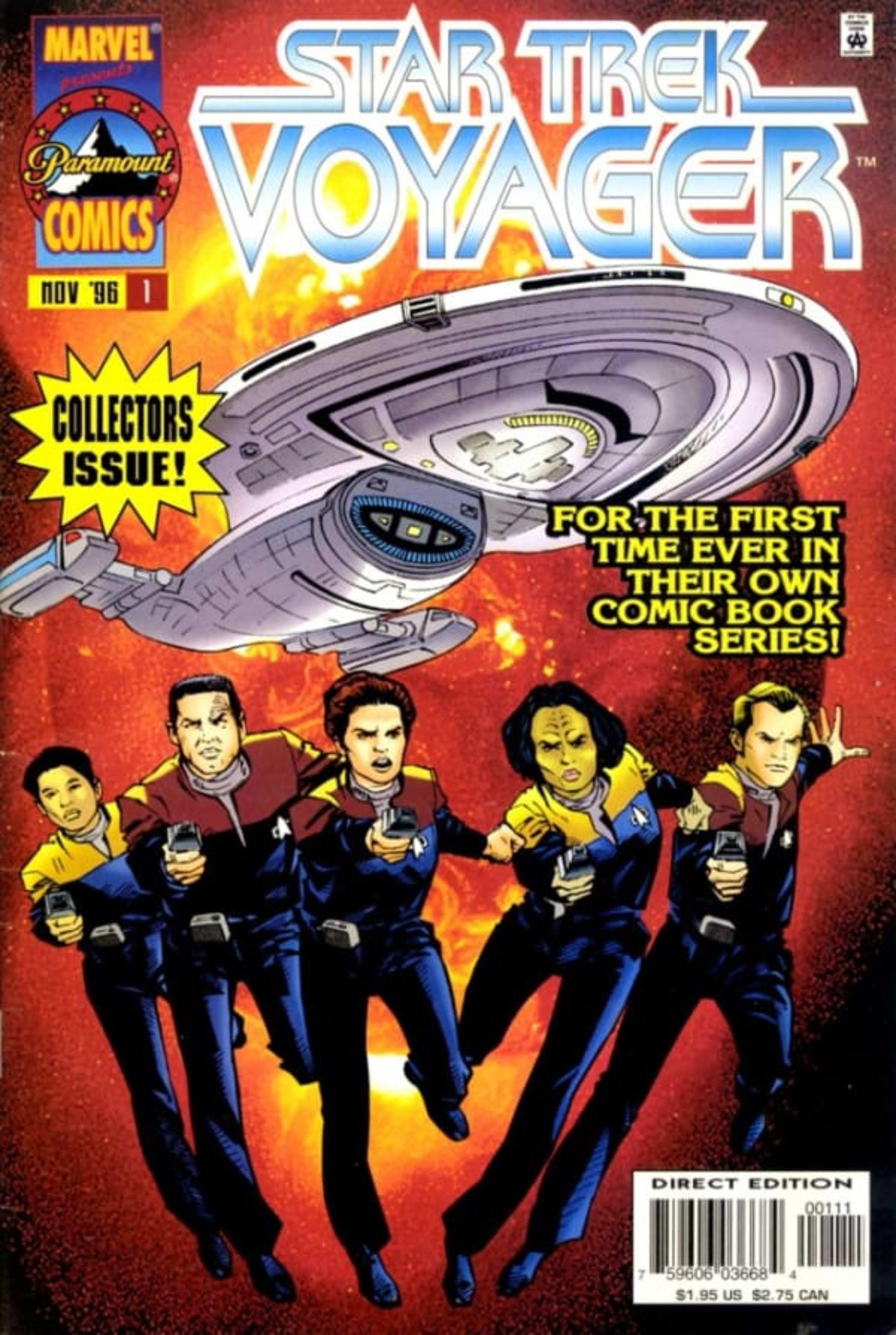 Star Trek: Voyager cover — © Marvel