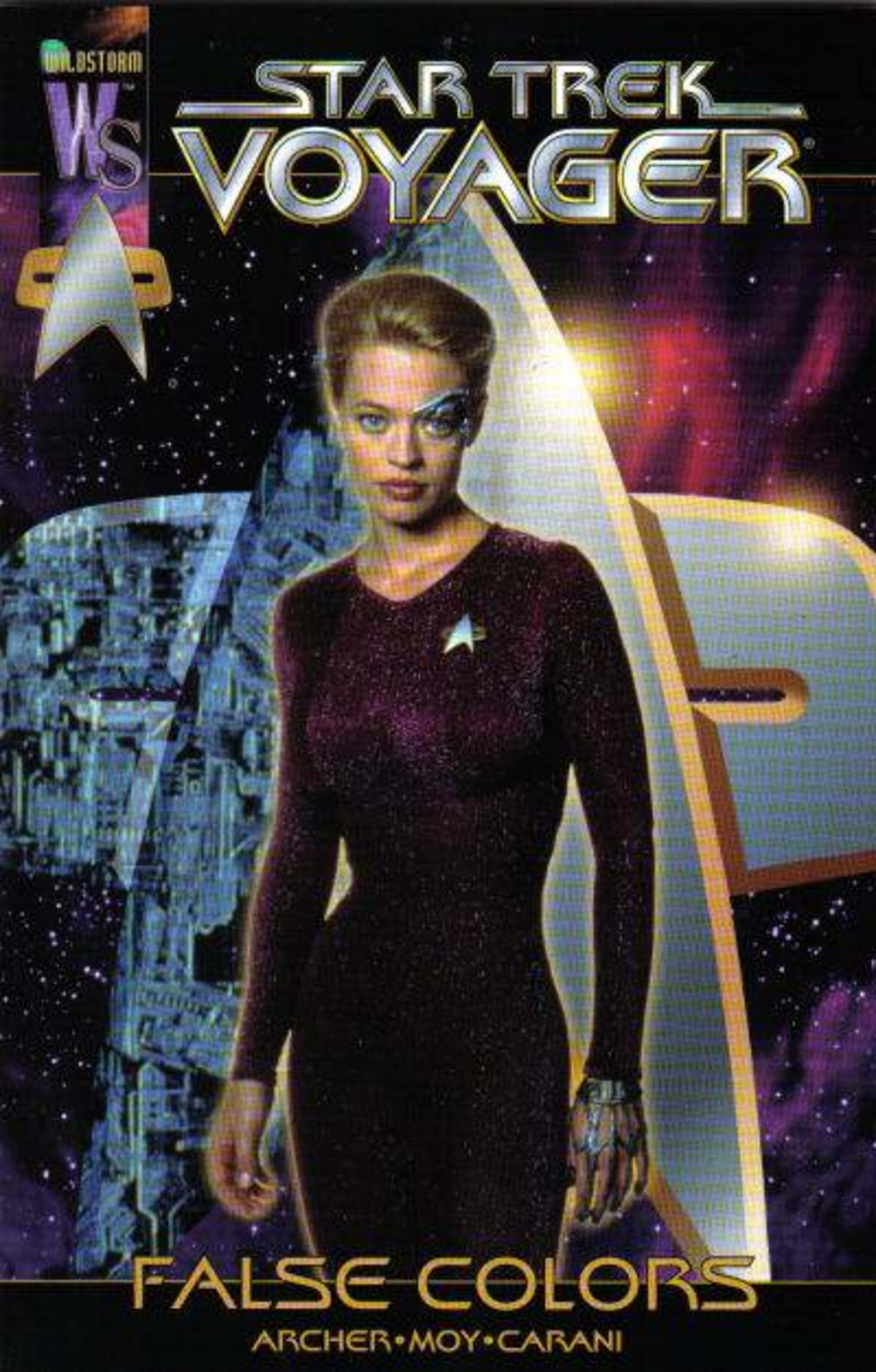 Star Trek: Voyager - False Colors cover — © DC Comics