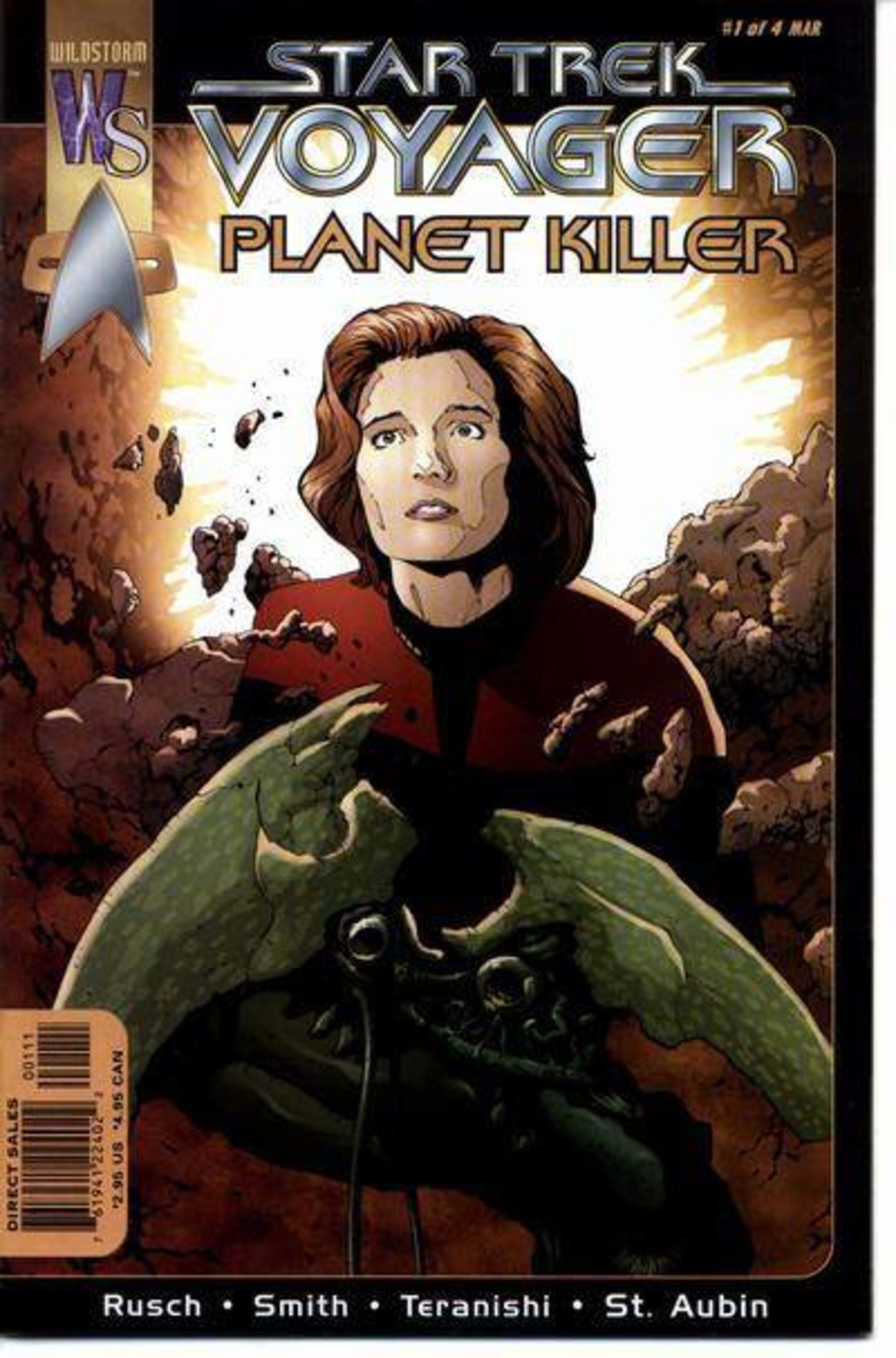 Star Trek: Voyager -- The Planet Killer cover — © DC Comics
