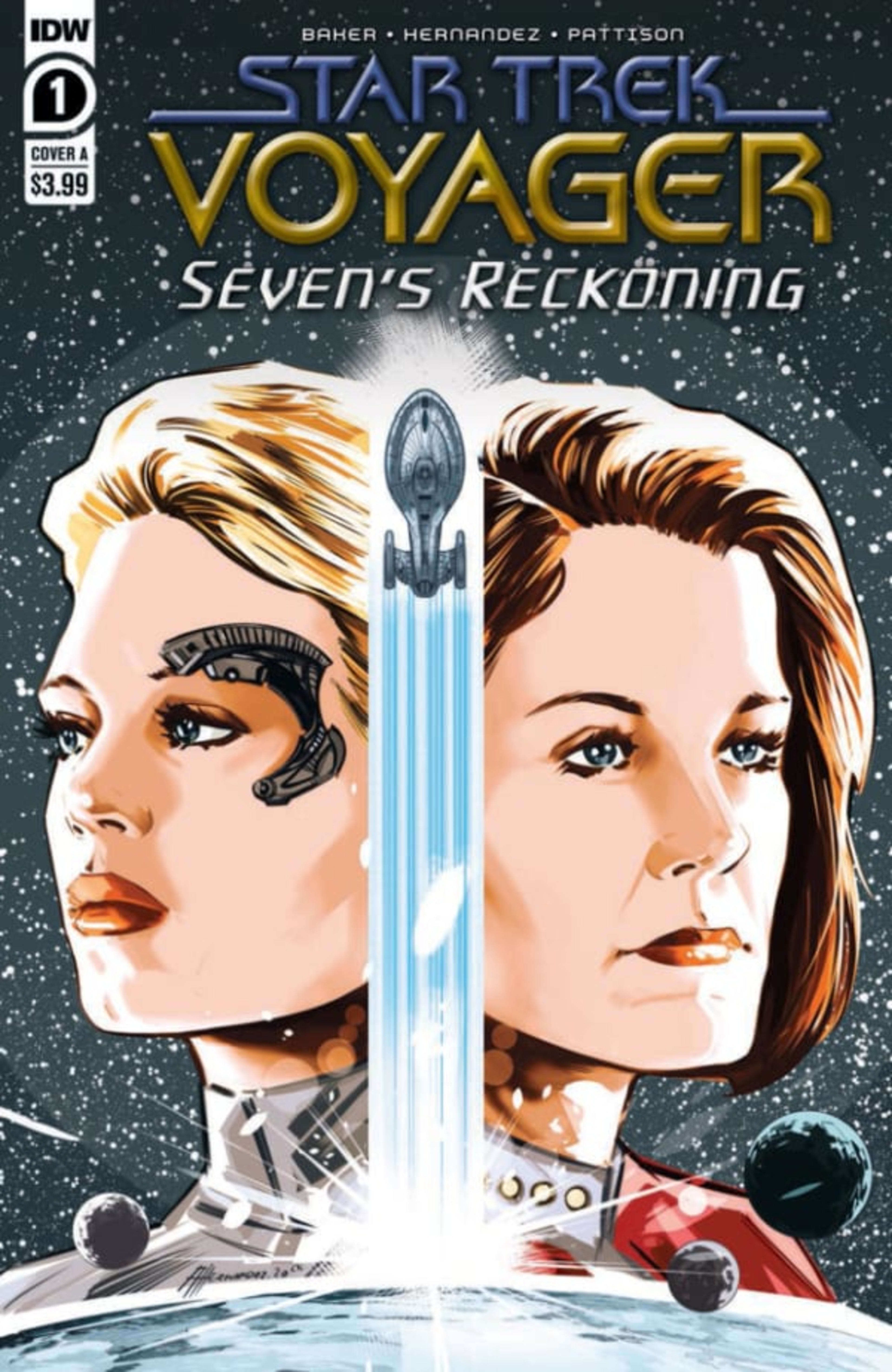 Star Trek: Voyager—Seven's Reckoning cover — © IDW Publishing