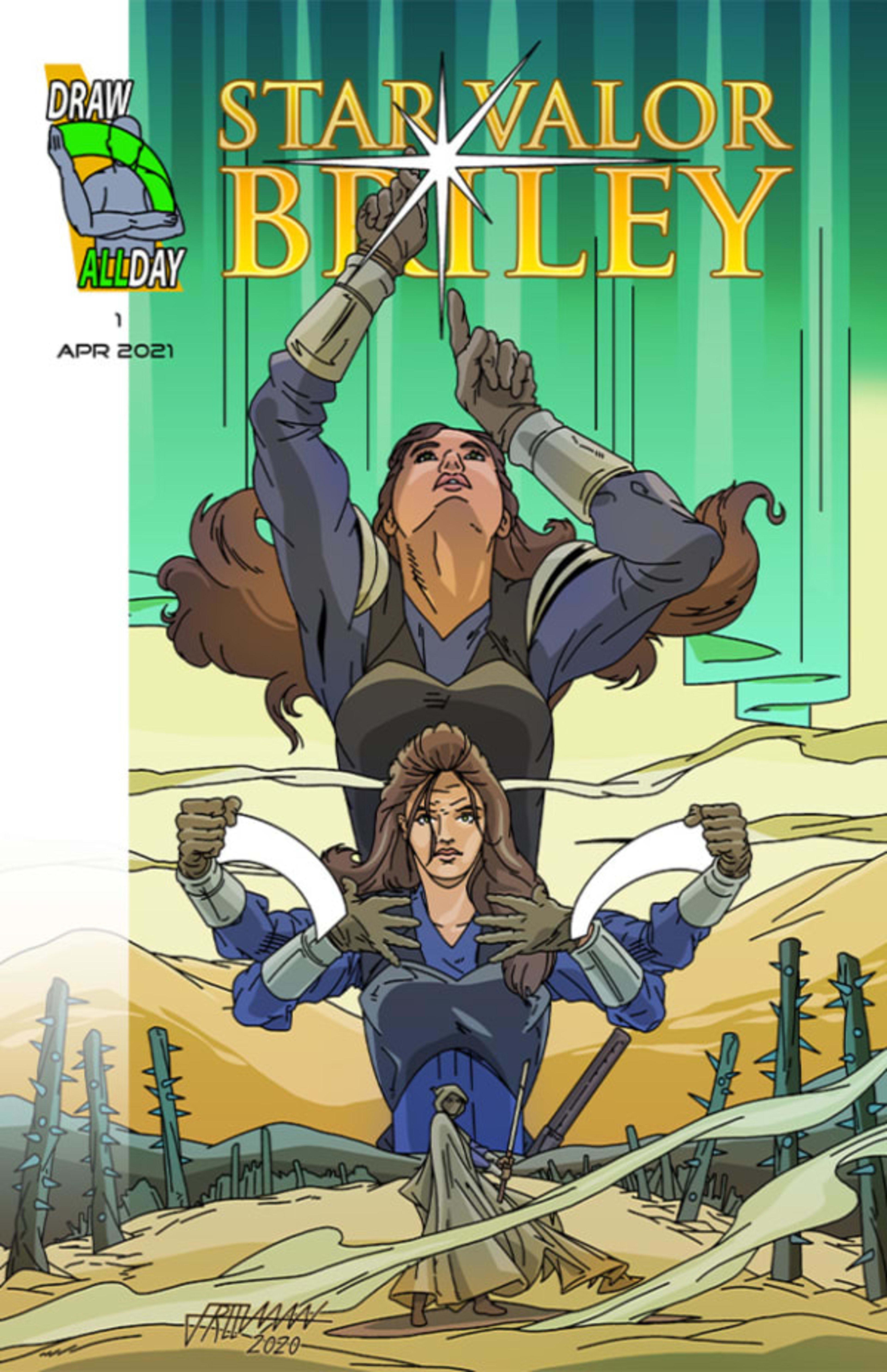 Star Valor Briley cover — © Draw All Day