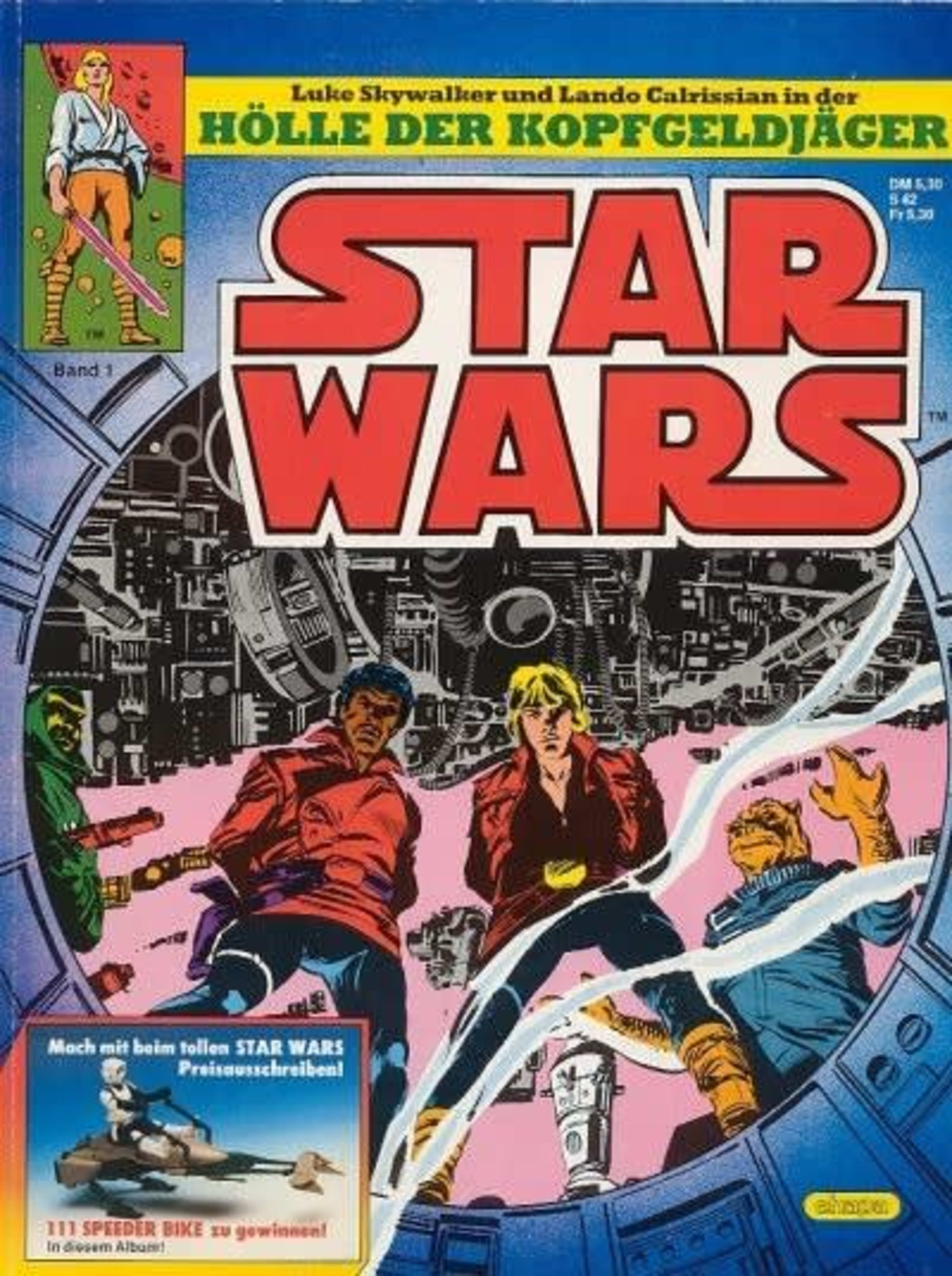 Star Wars cover — © Egmont Ehapa Verlag