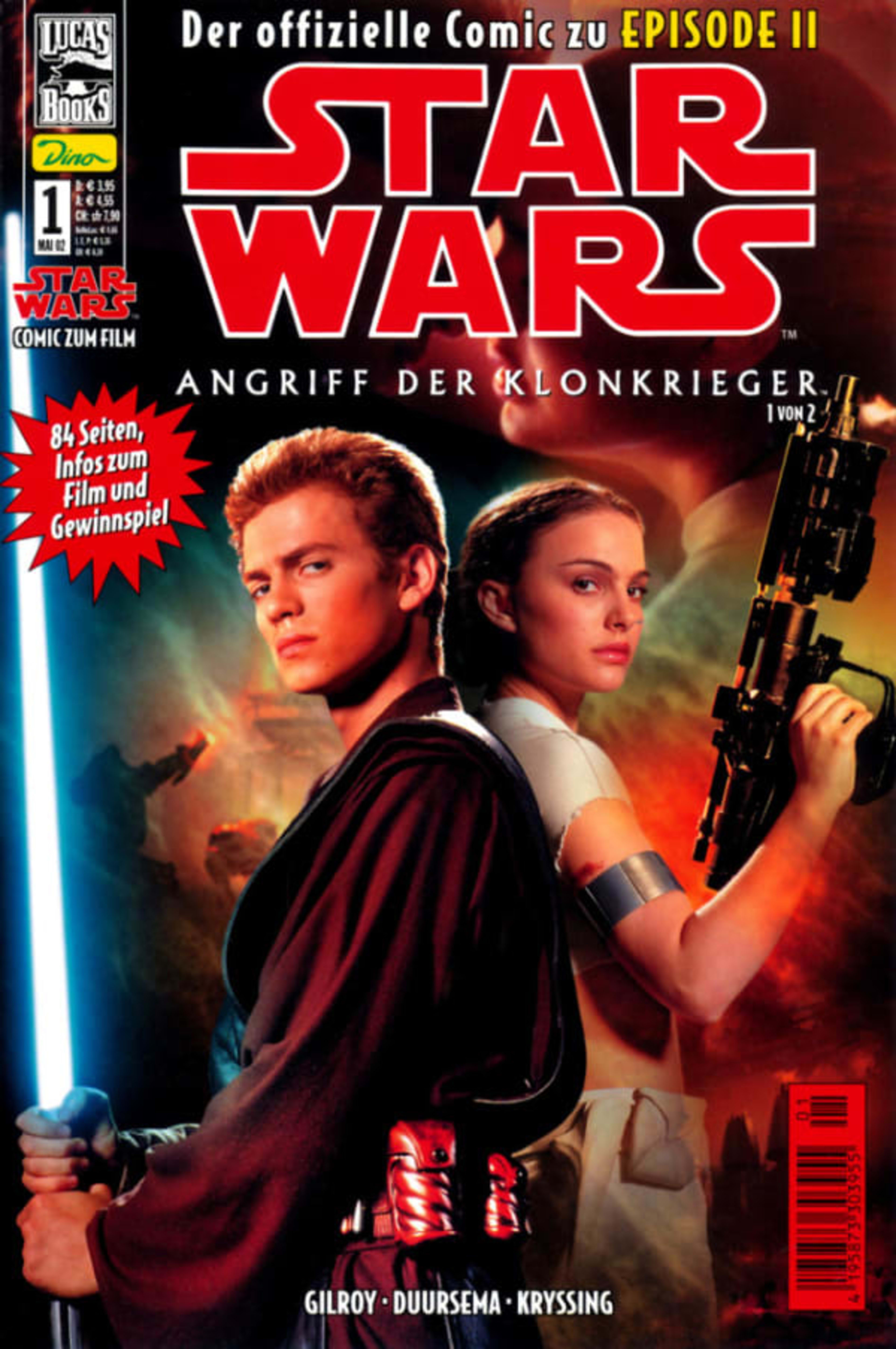 Star Wars - Angriff der Klonkrieger cover — © Panini Verlag