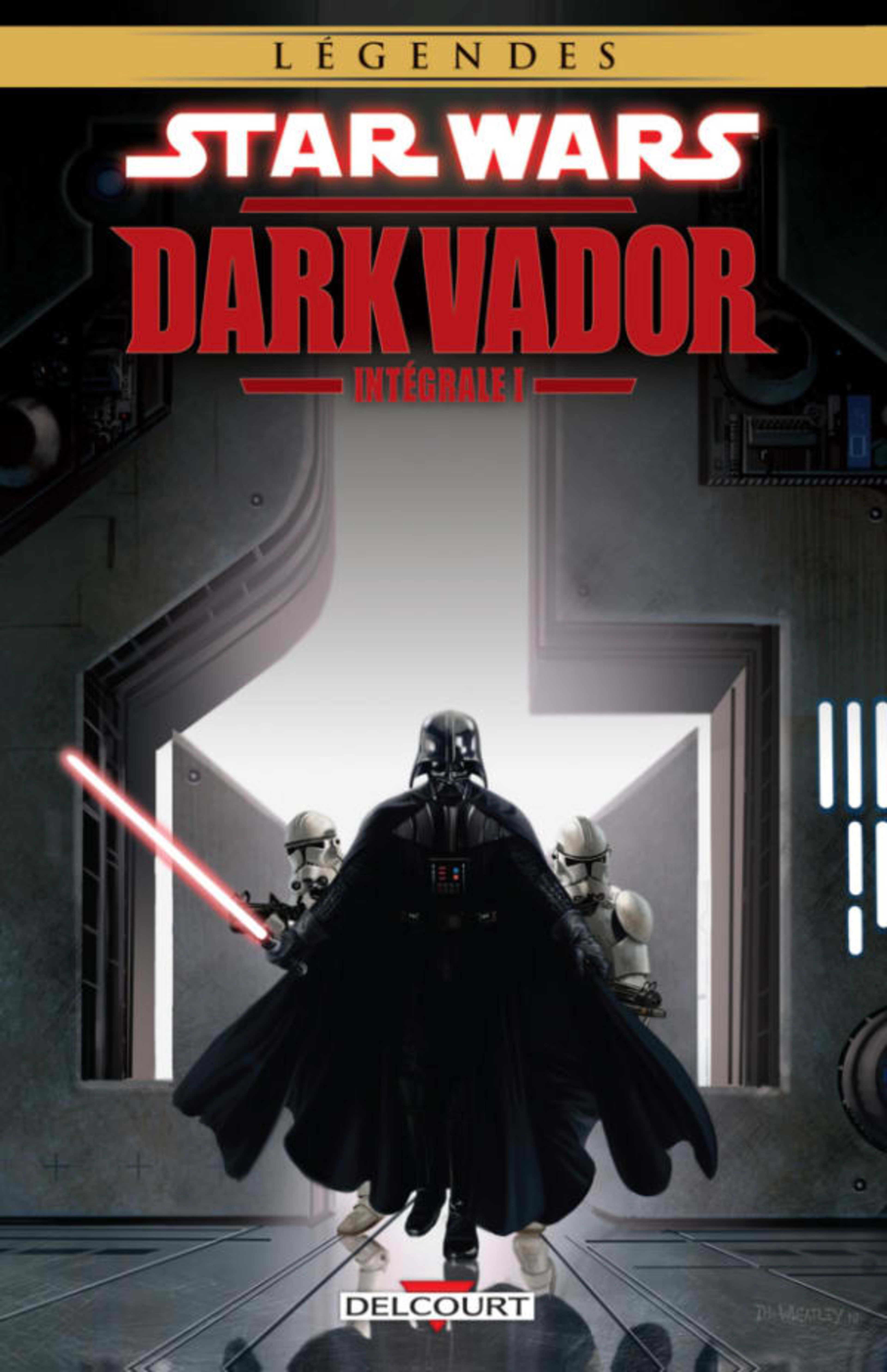 Star Wars - Dark Vador Intégrale cover — © Delcourt