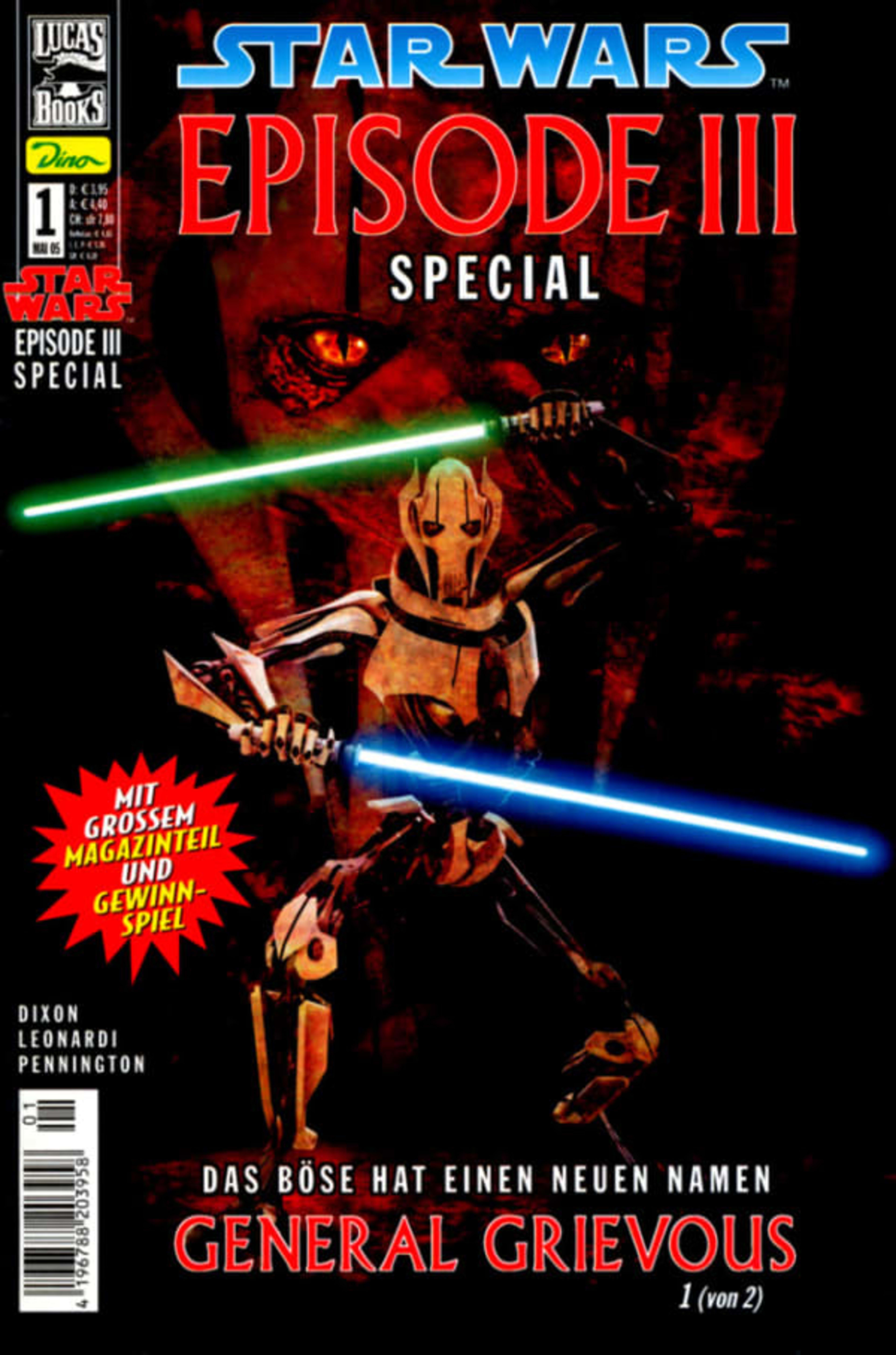 Star Wars - Episode III Special cover — © Panini Verlag
