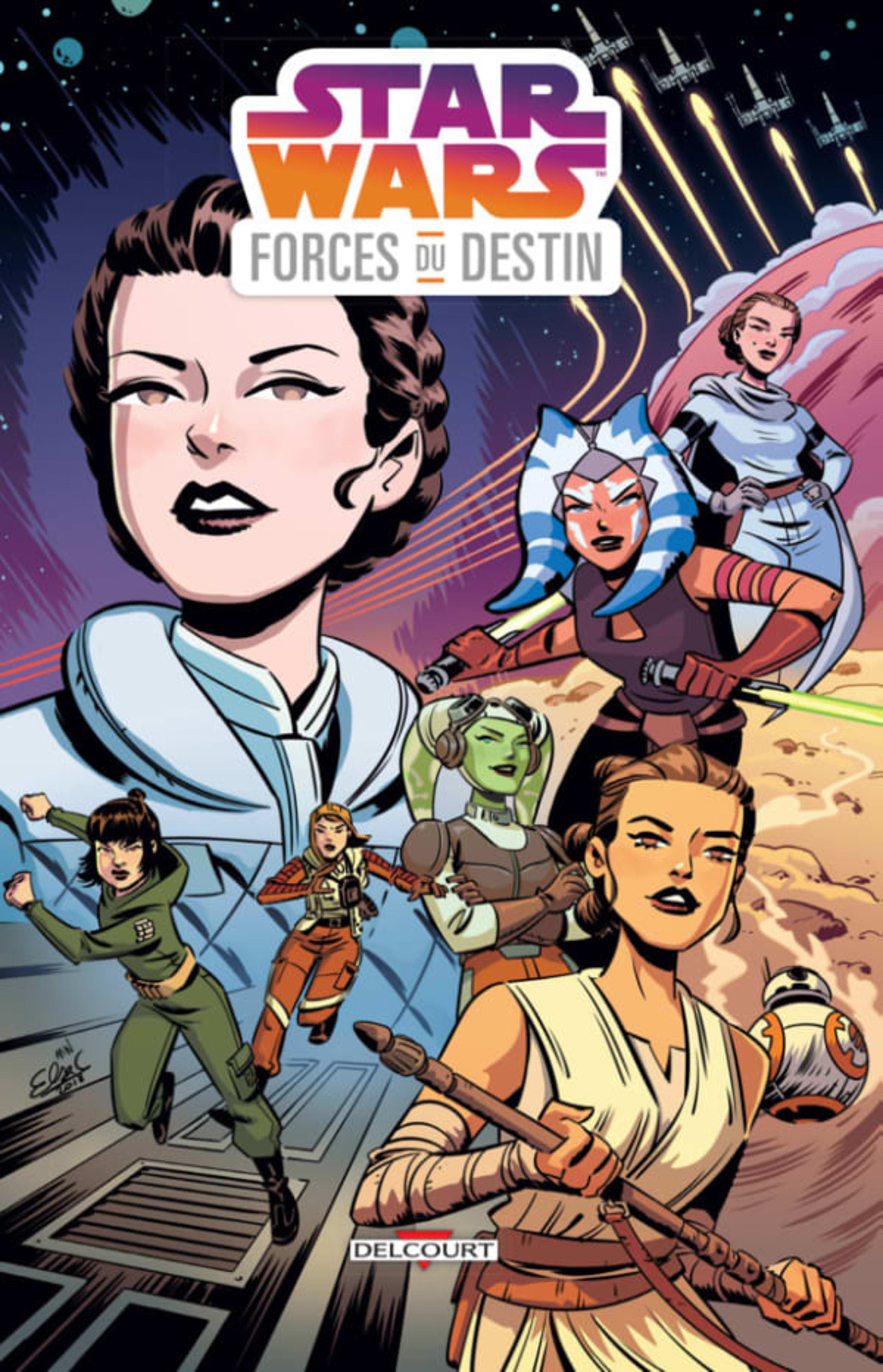 Star Wars - Forces du Destin cover — © Delcourt