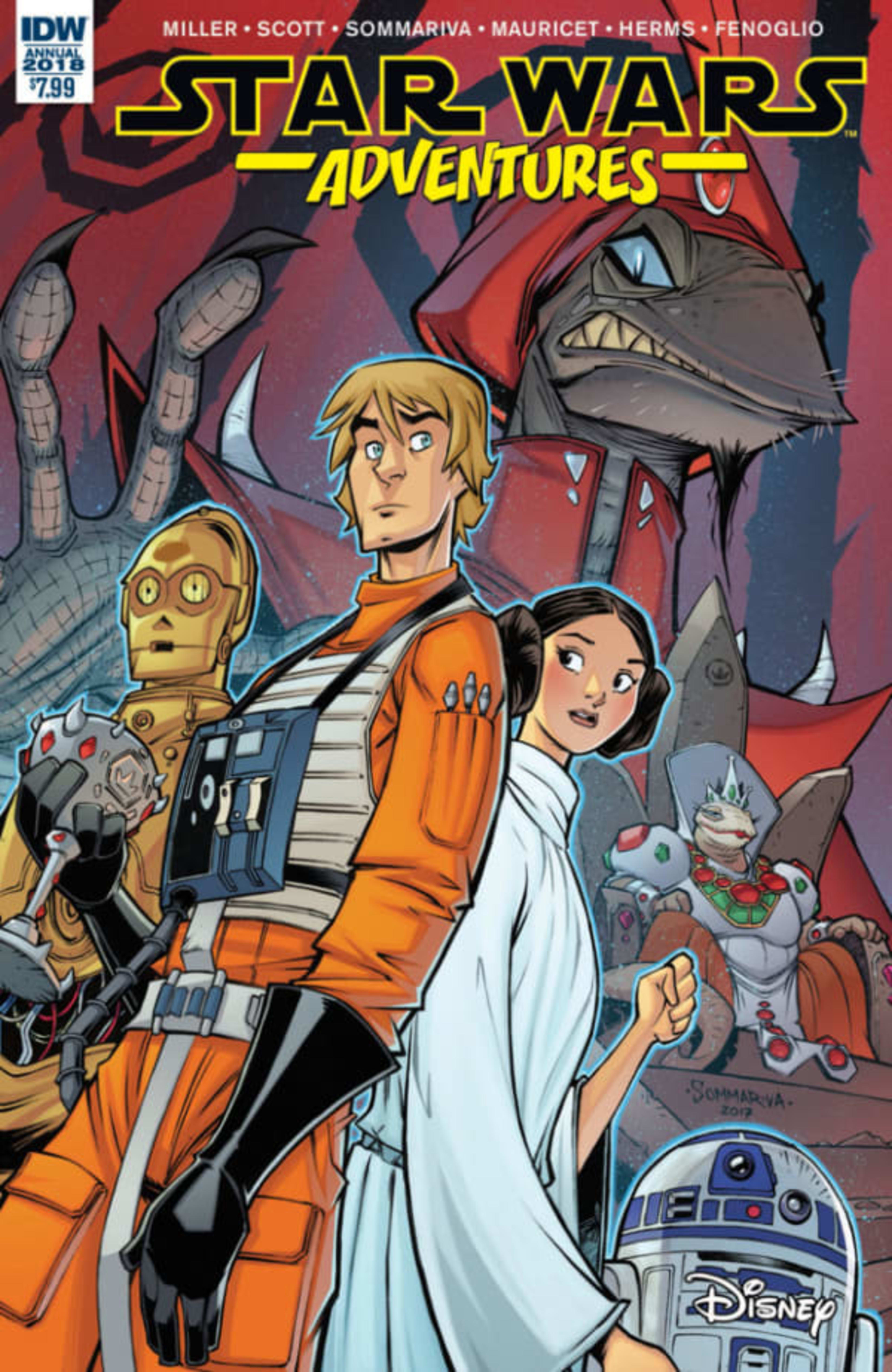 Star Wars Adventures Annual 2018 cover — © IDW Publishing