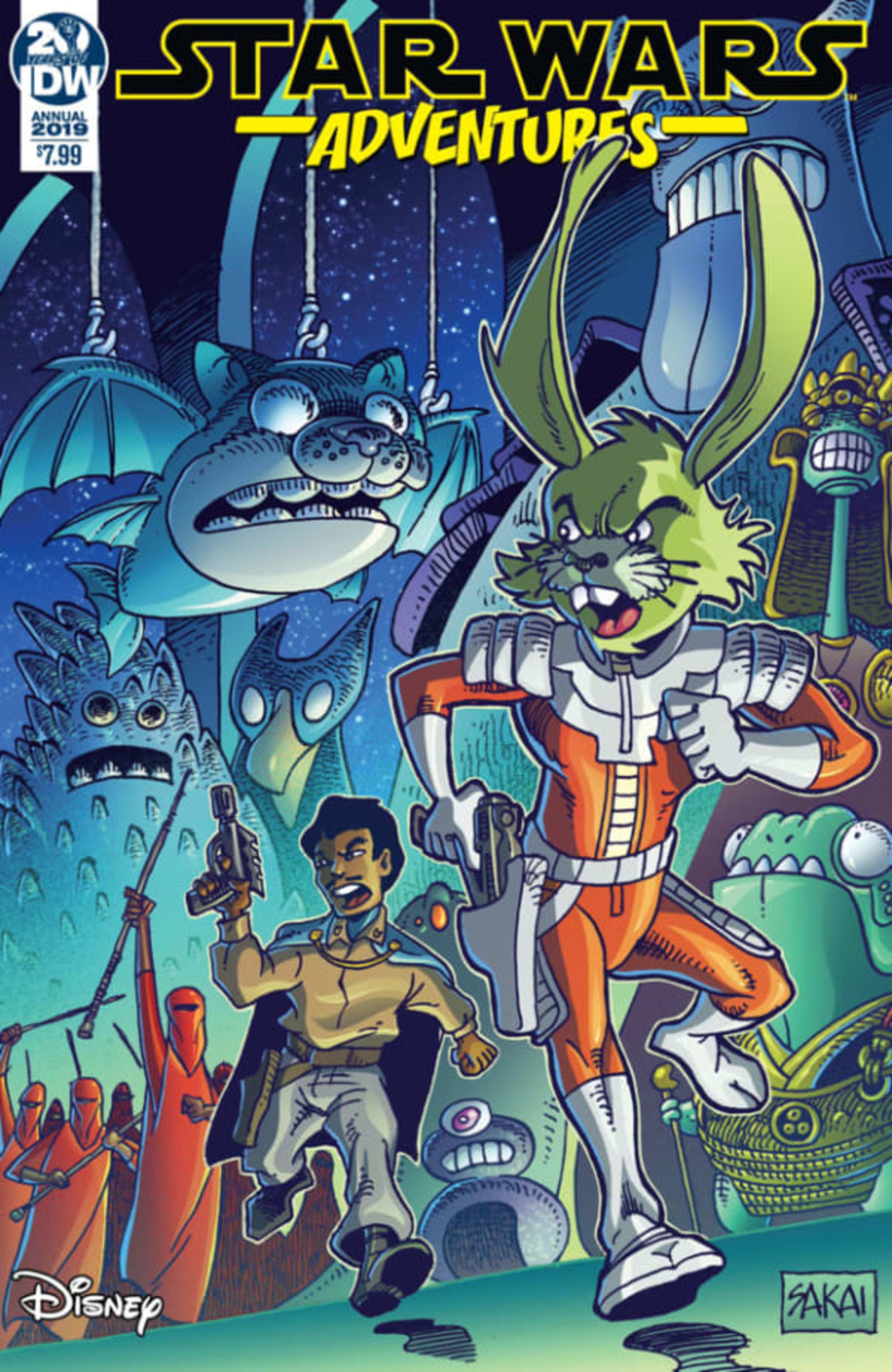 Star Wars Adventures Annual 2019 cover — © IDW Publishing
