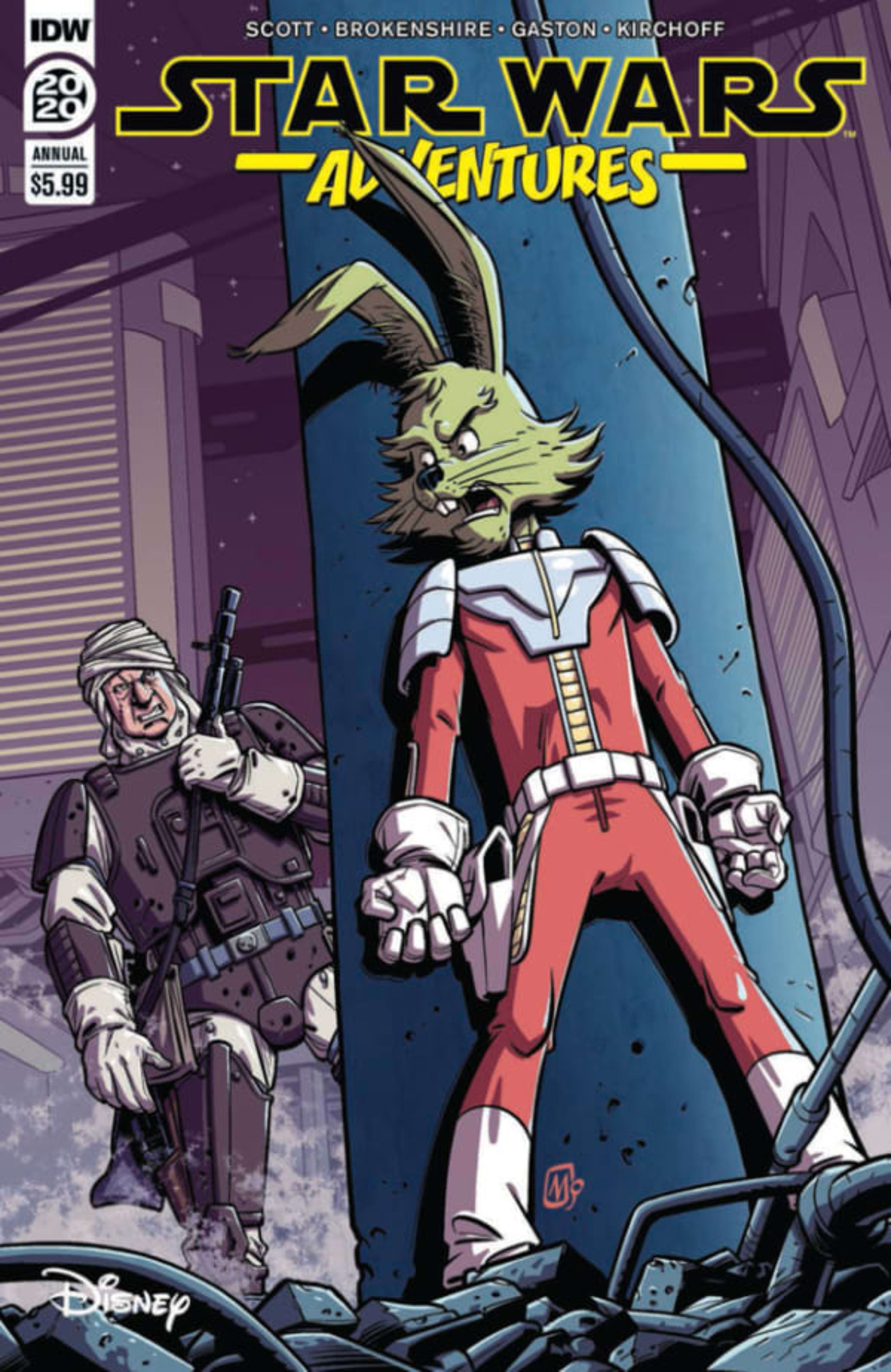 Star Wars Adventures Annual 2020 cover — © IDW Publishing