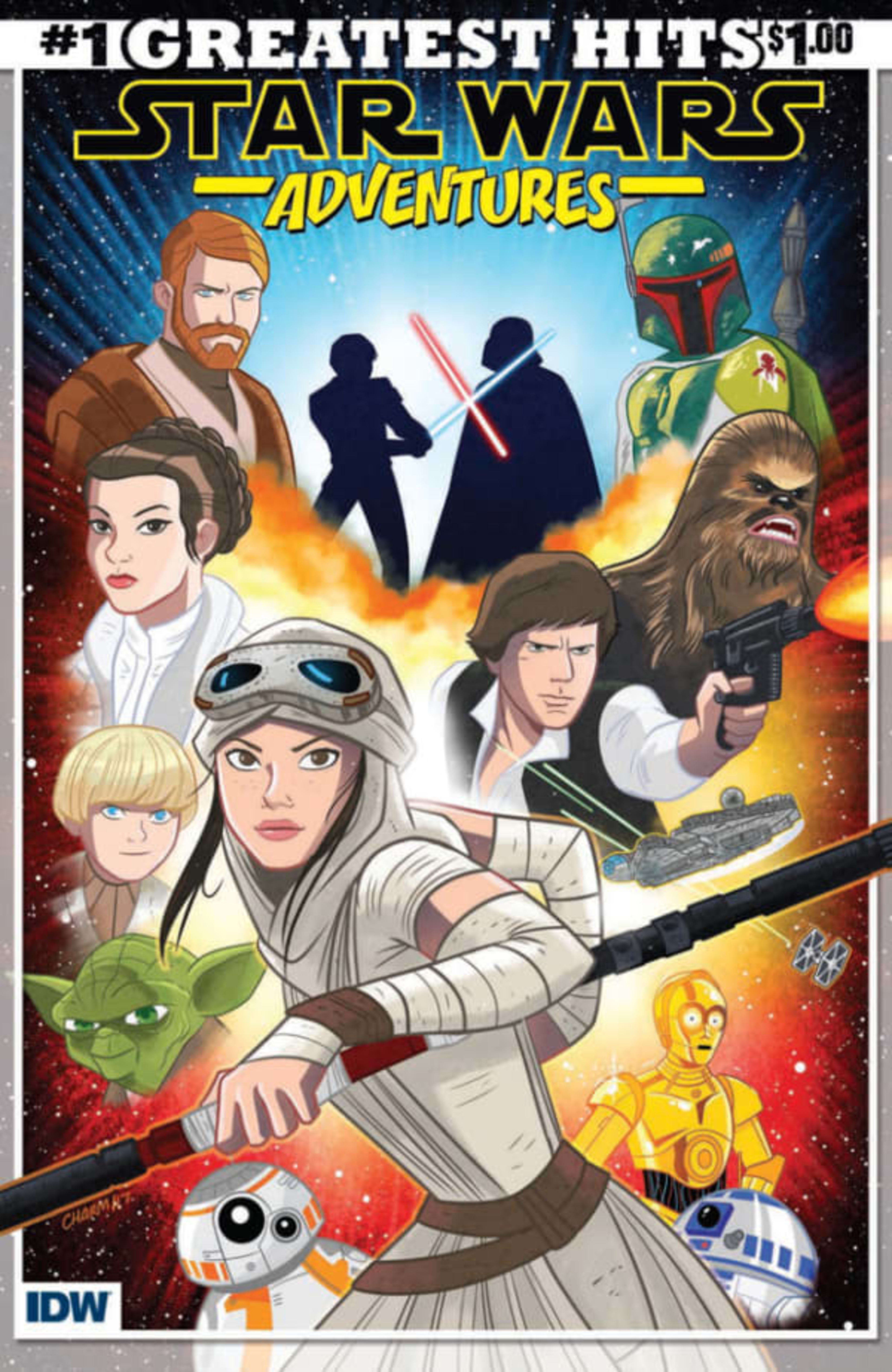 Star Wars Adventures Greatest Hits cover — © IDW Publishing