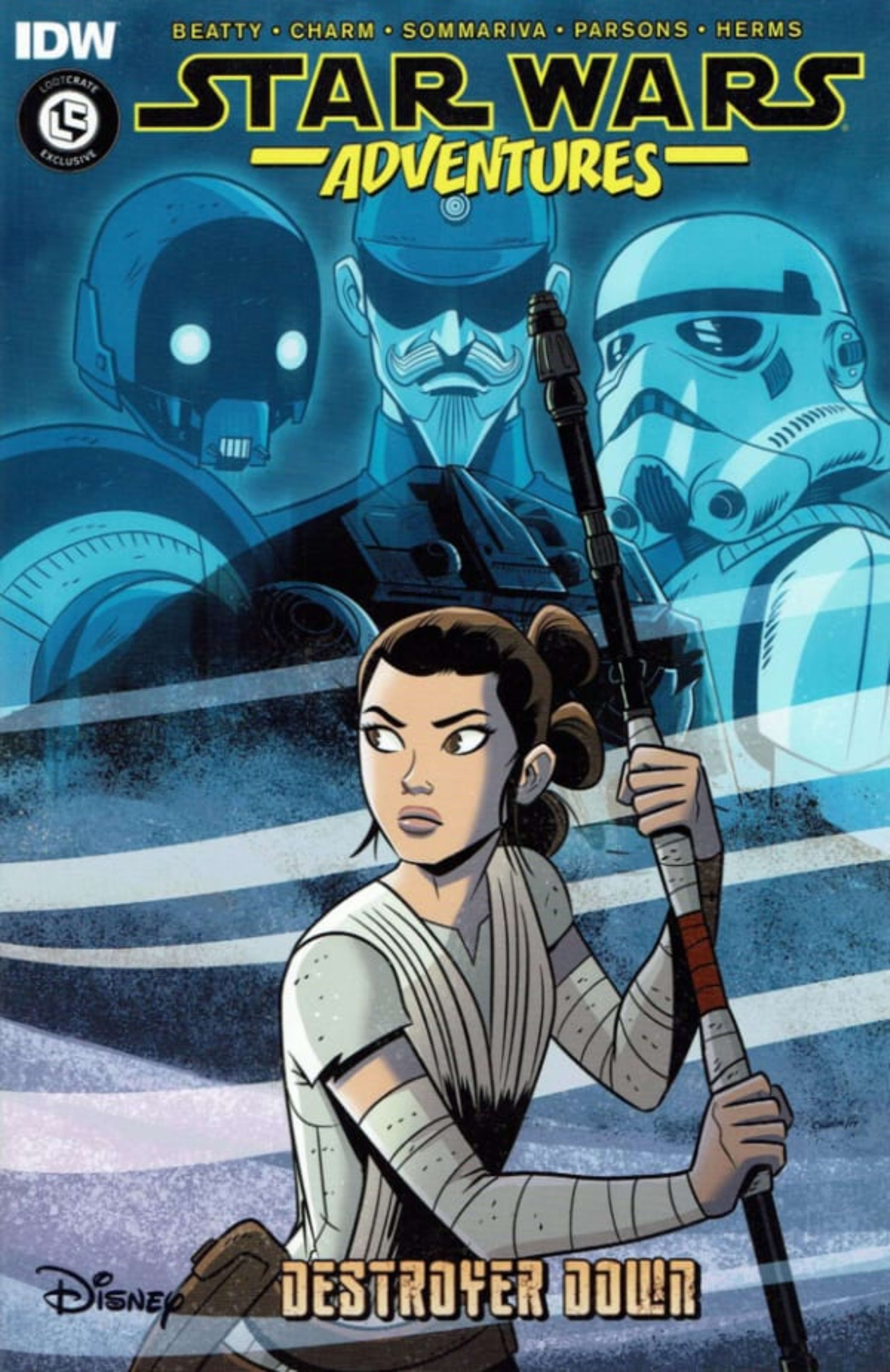 Star Wars Adventures Loot Crate cover — © IDW Publishing