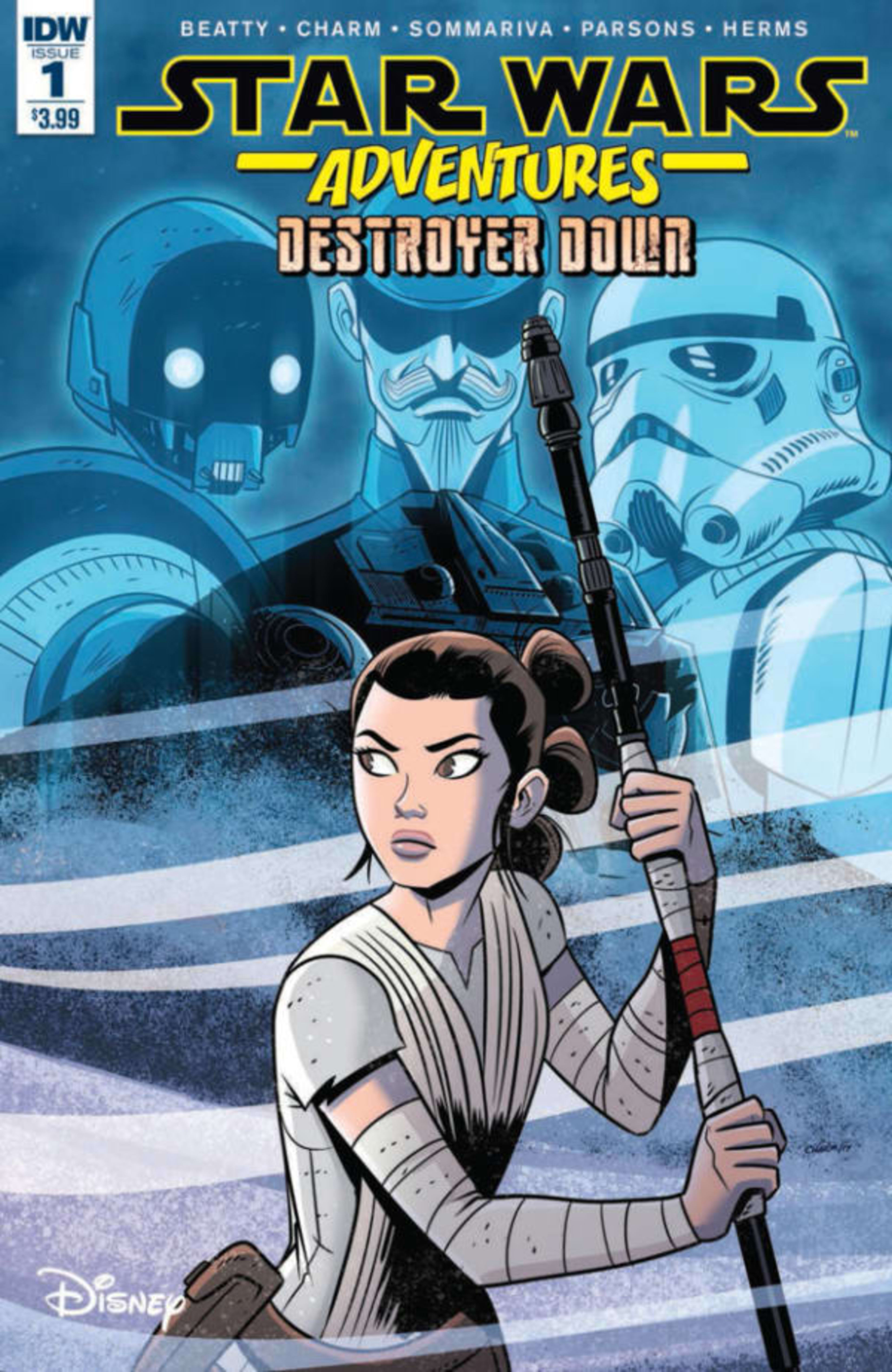 Star Wars Adventures: Destroyer Down cover — © IDW Publishing
