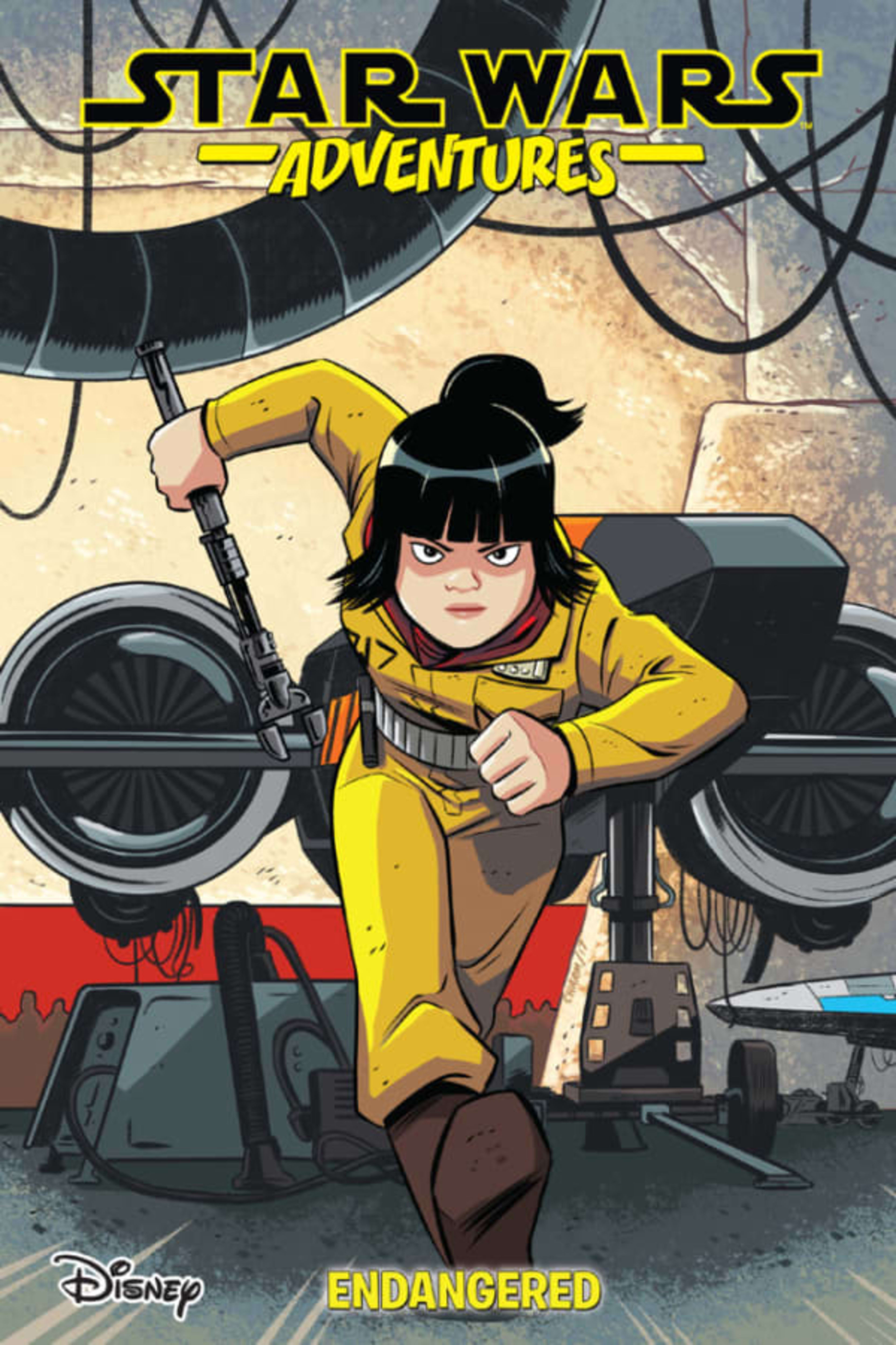 Star Wars Adventures: Endangered cover — © IDW Publishing