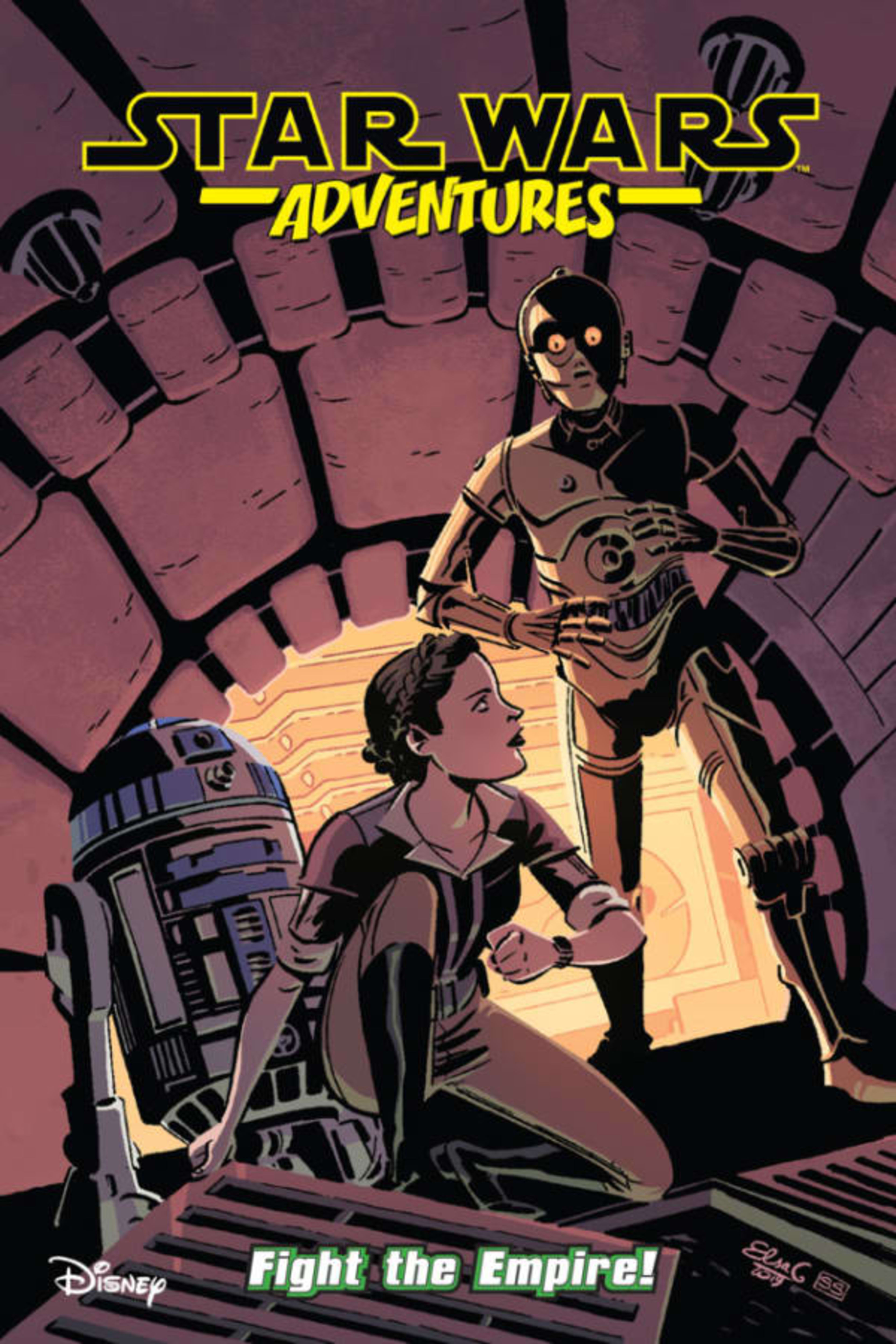 Star Wars Adventures: Fight the Empire! cover — © IDW Publishing