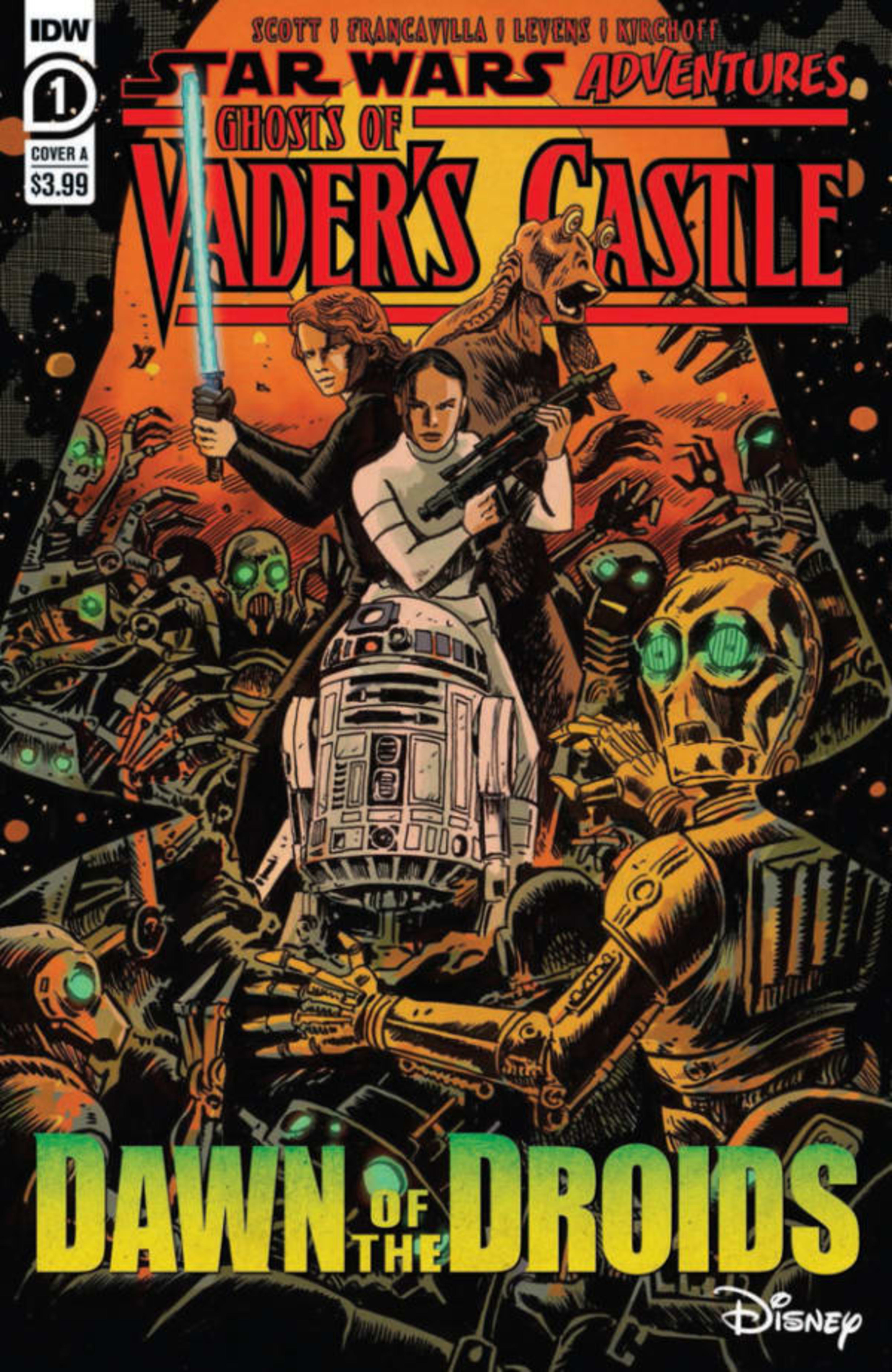 Star Wars Adventures: Ghosts of Vader's Castle cover — © IDW Publishing