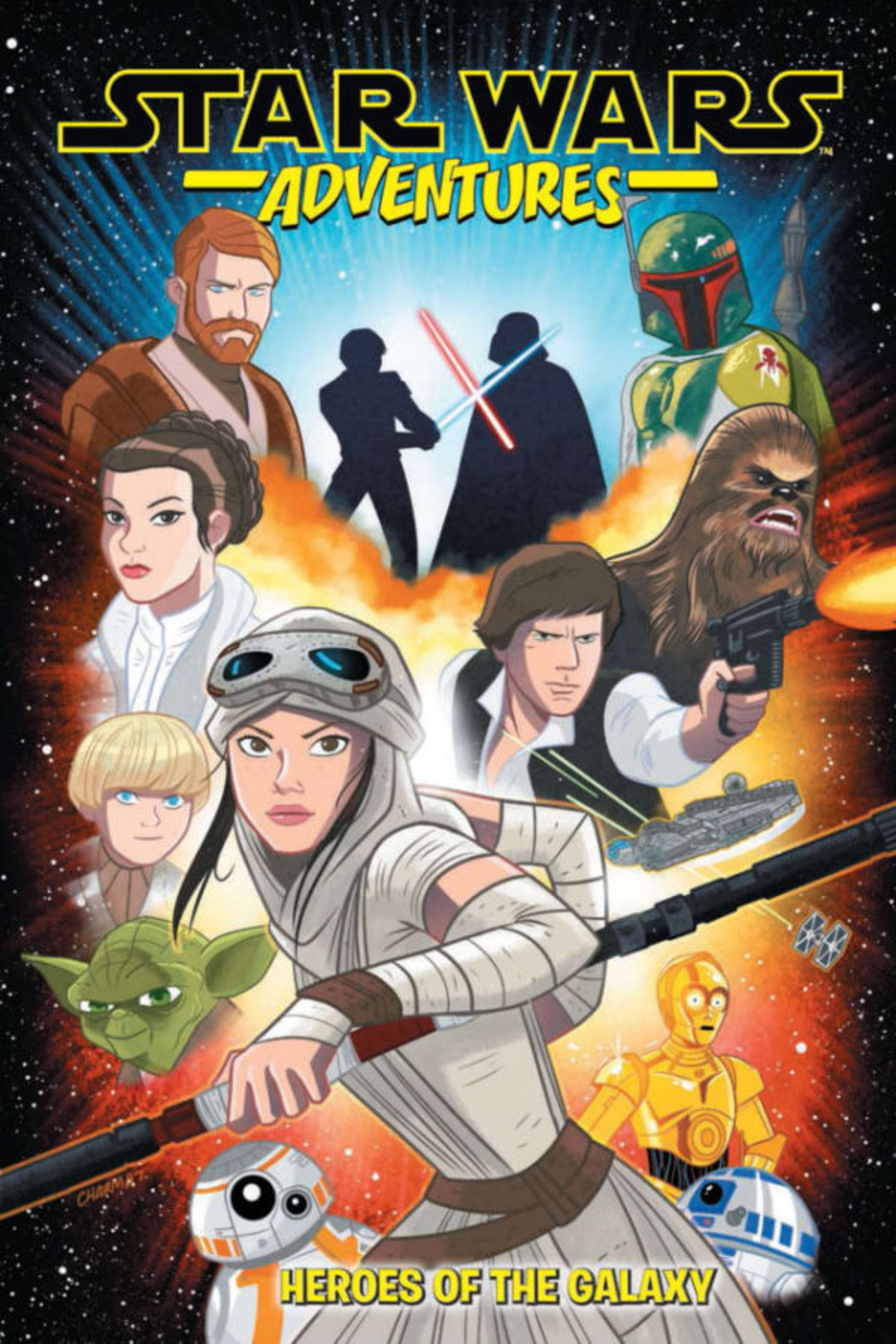 Star Wars Adventures: Heroes of the Galaxy cover — © IDW Publishing
