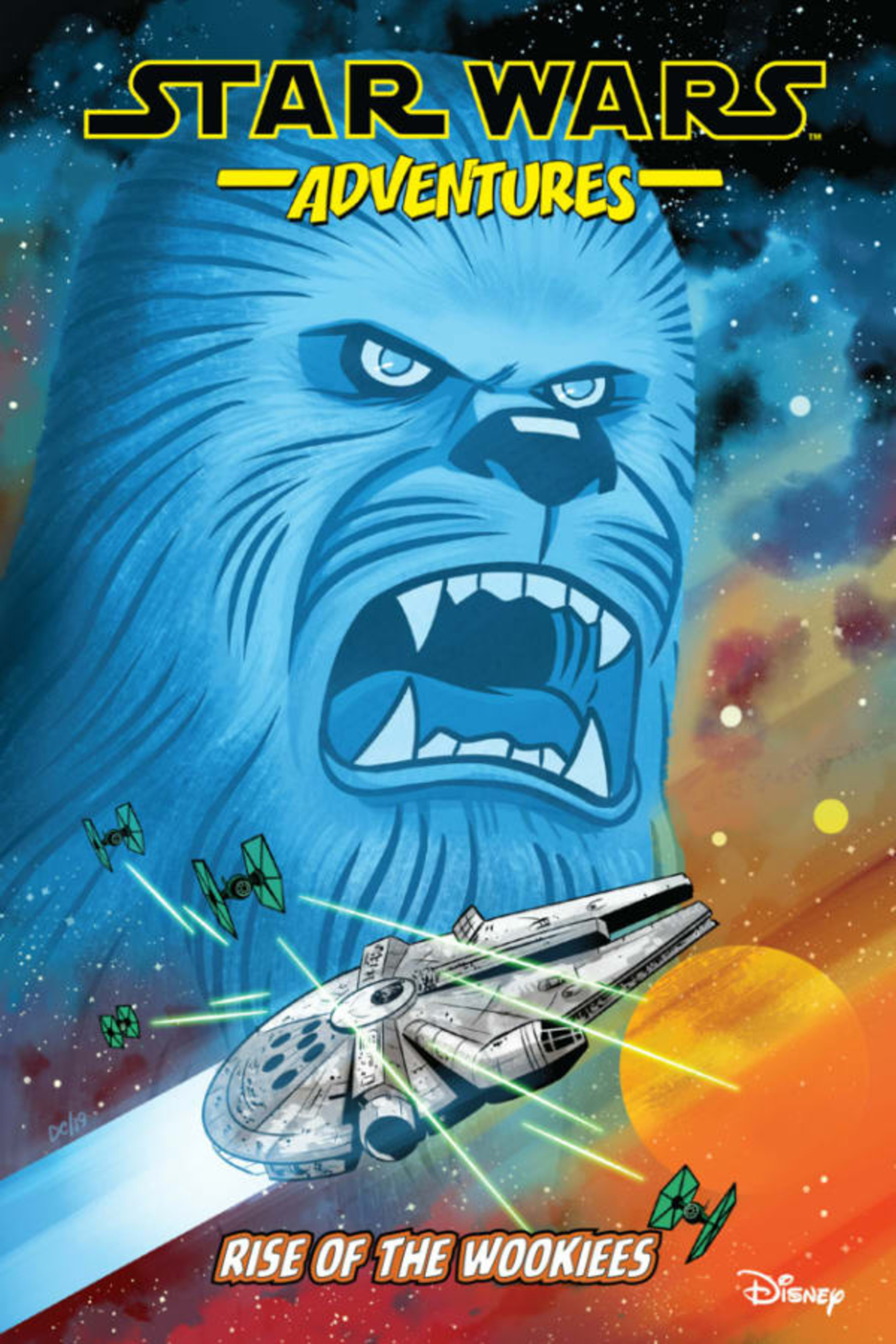 Star Wars Adventures: Rise of the Wookiees cover — © IDW Publishing