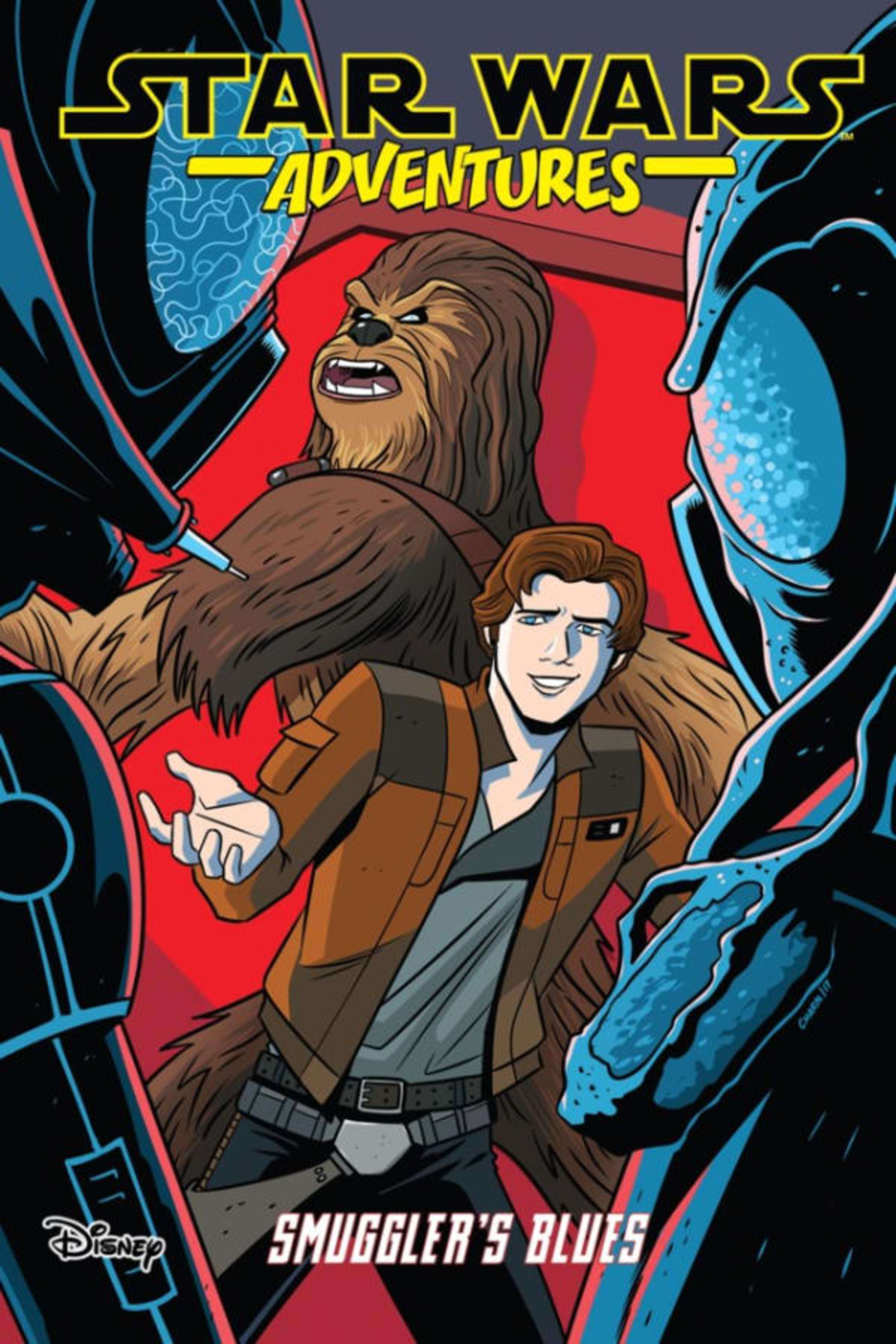 Star Wars Adventures: Smuggler's Blues cover — © IDW Publishing