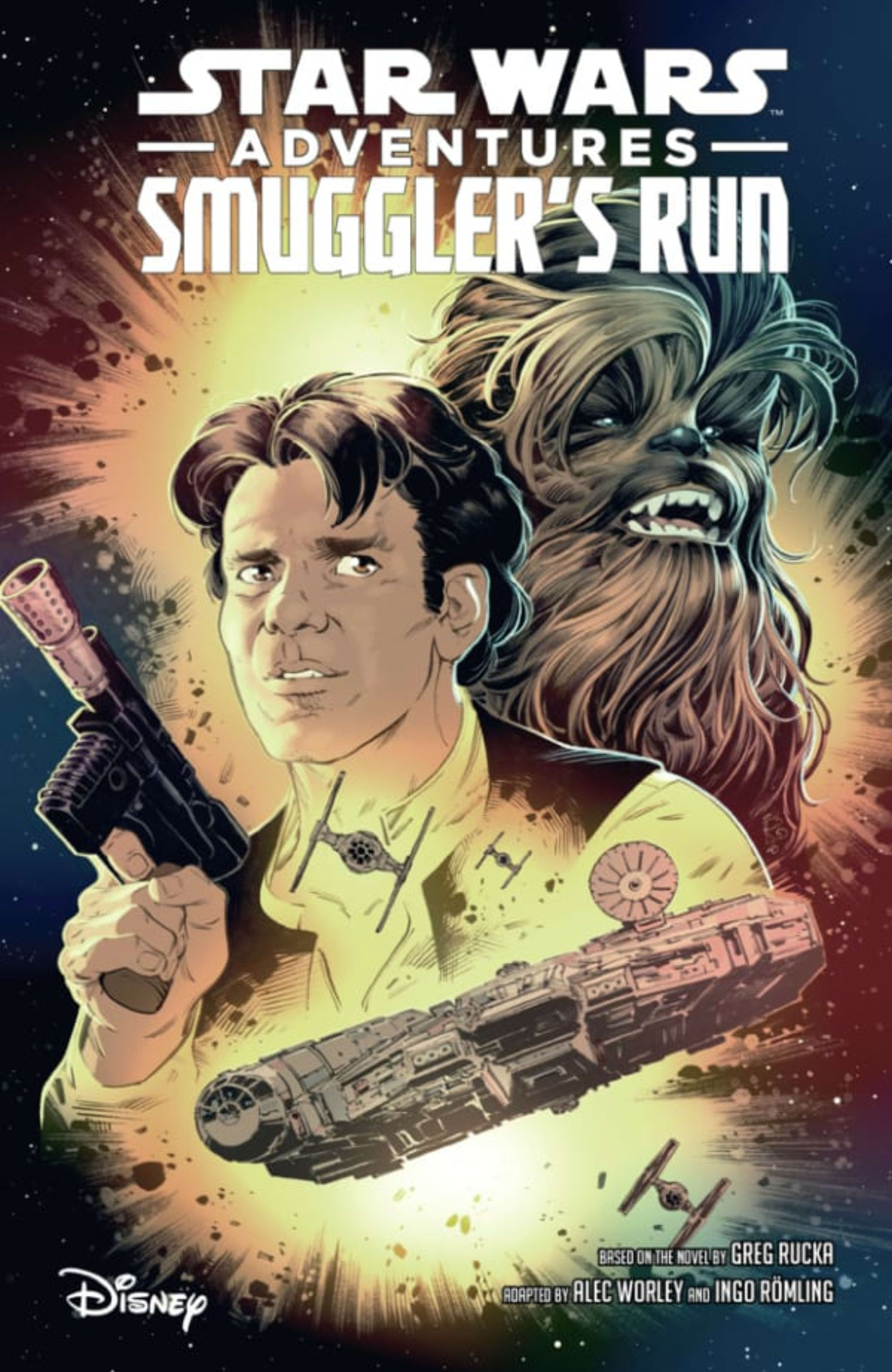 Star Wars Adventures: Smuggler's Run cover — © IDW Publishing