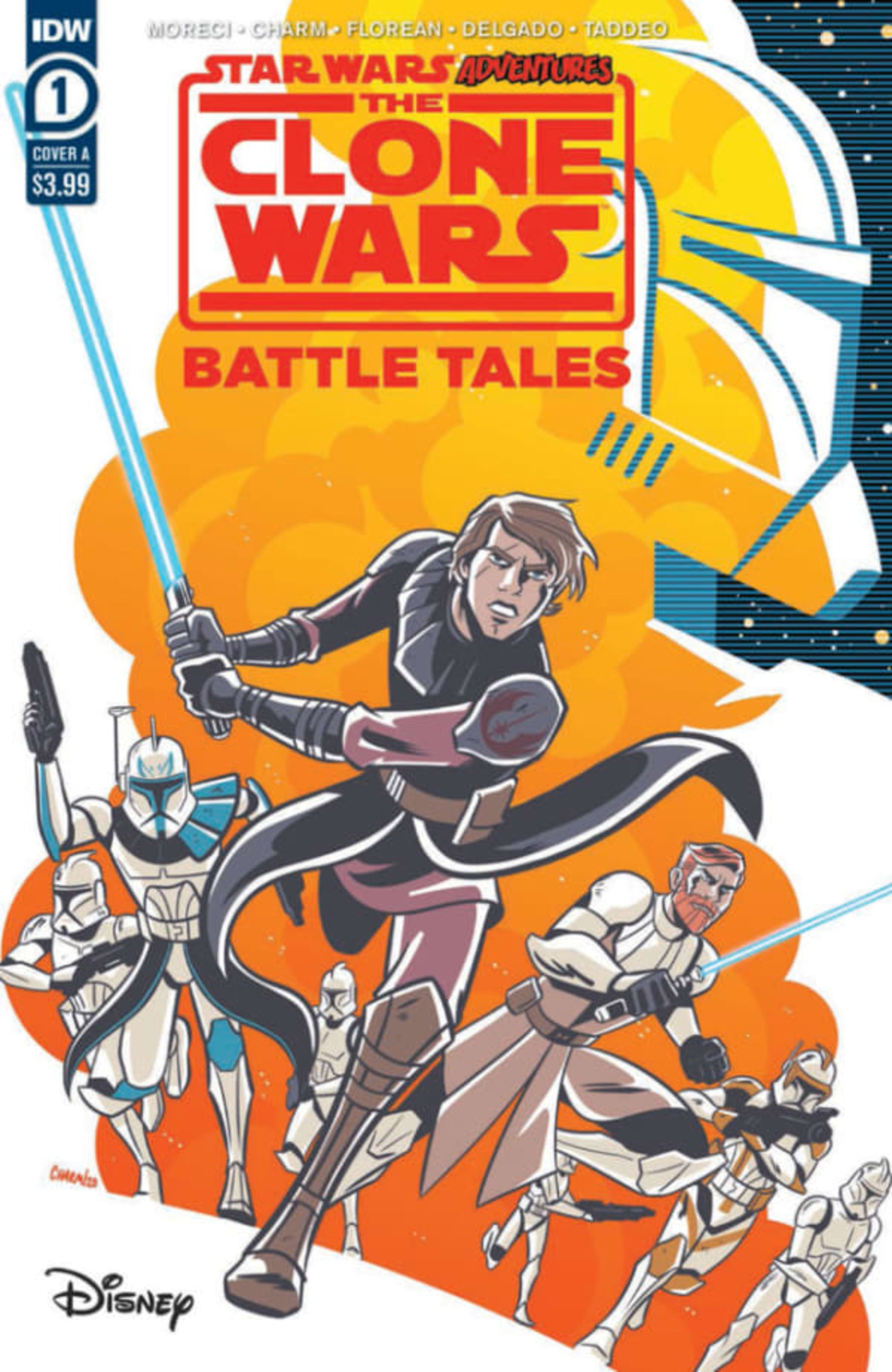Star Wars Adventures: The Clone Wars-Battle Tales cover — © IDW Publishing