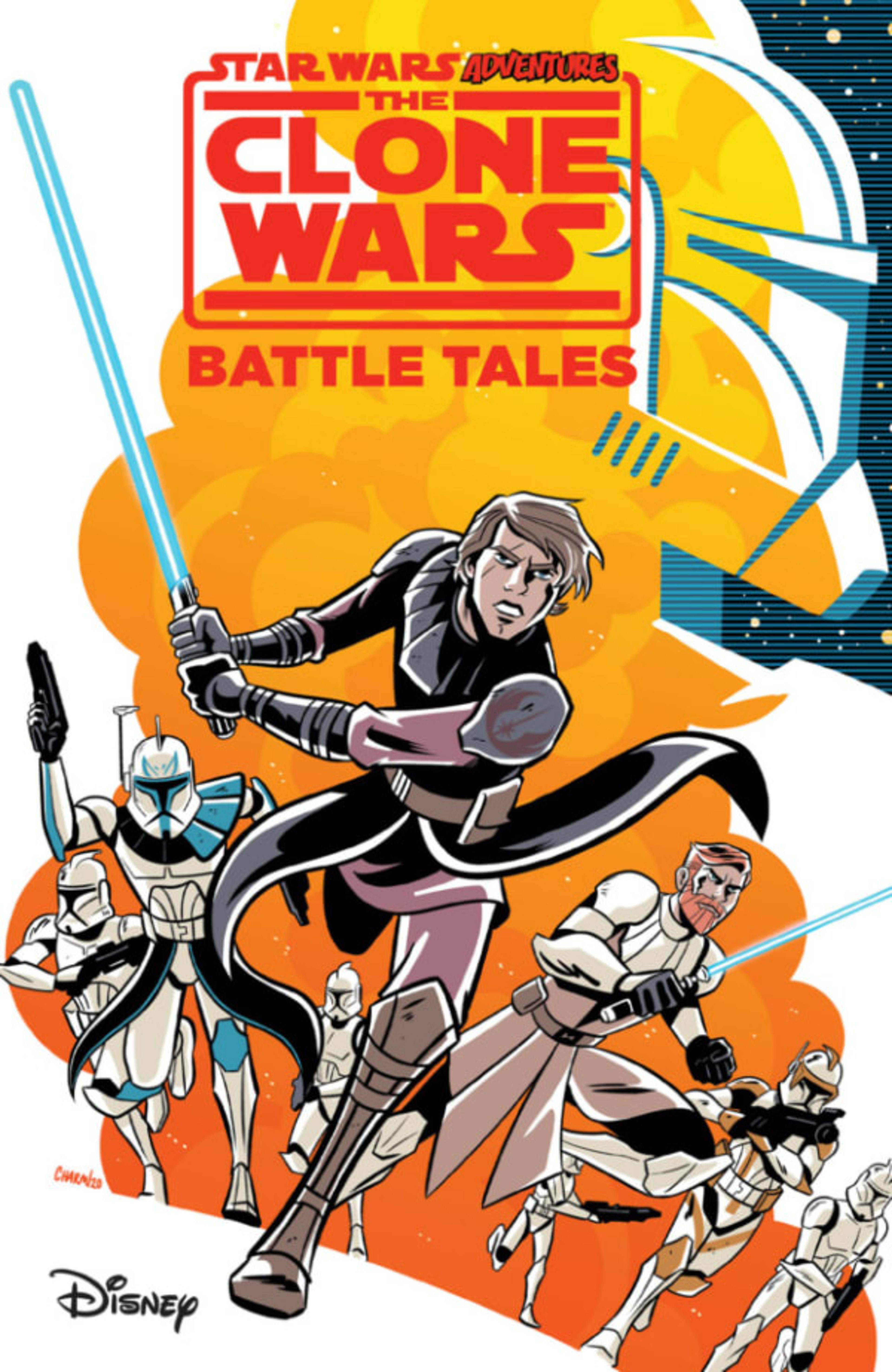 Star Wars Adventures: The Clone Wars-Battle Tales cover — © IDW Publishing