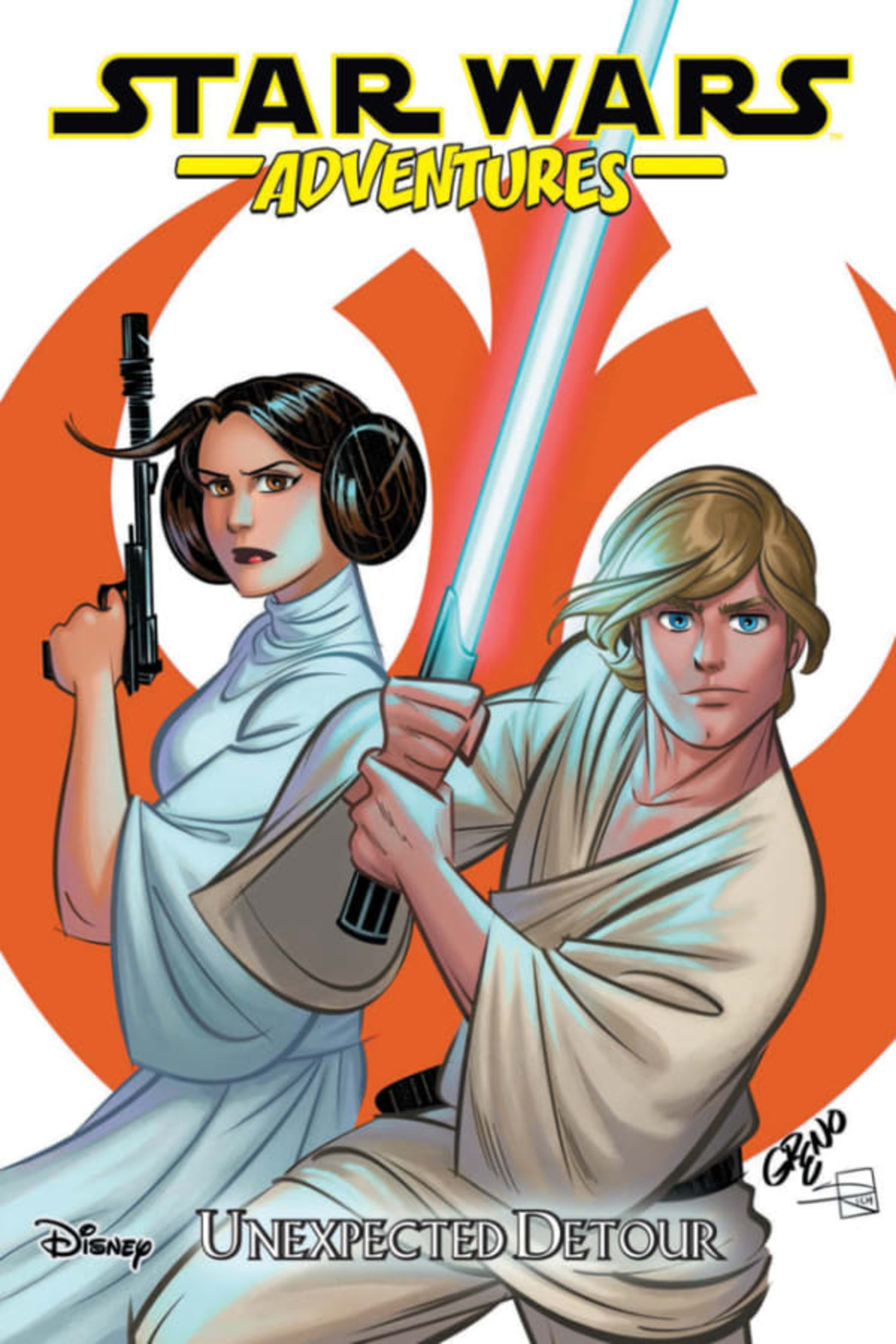 Star Wars Adventures: Unexpected Detour cover — © IDW Publishing