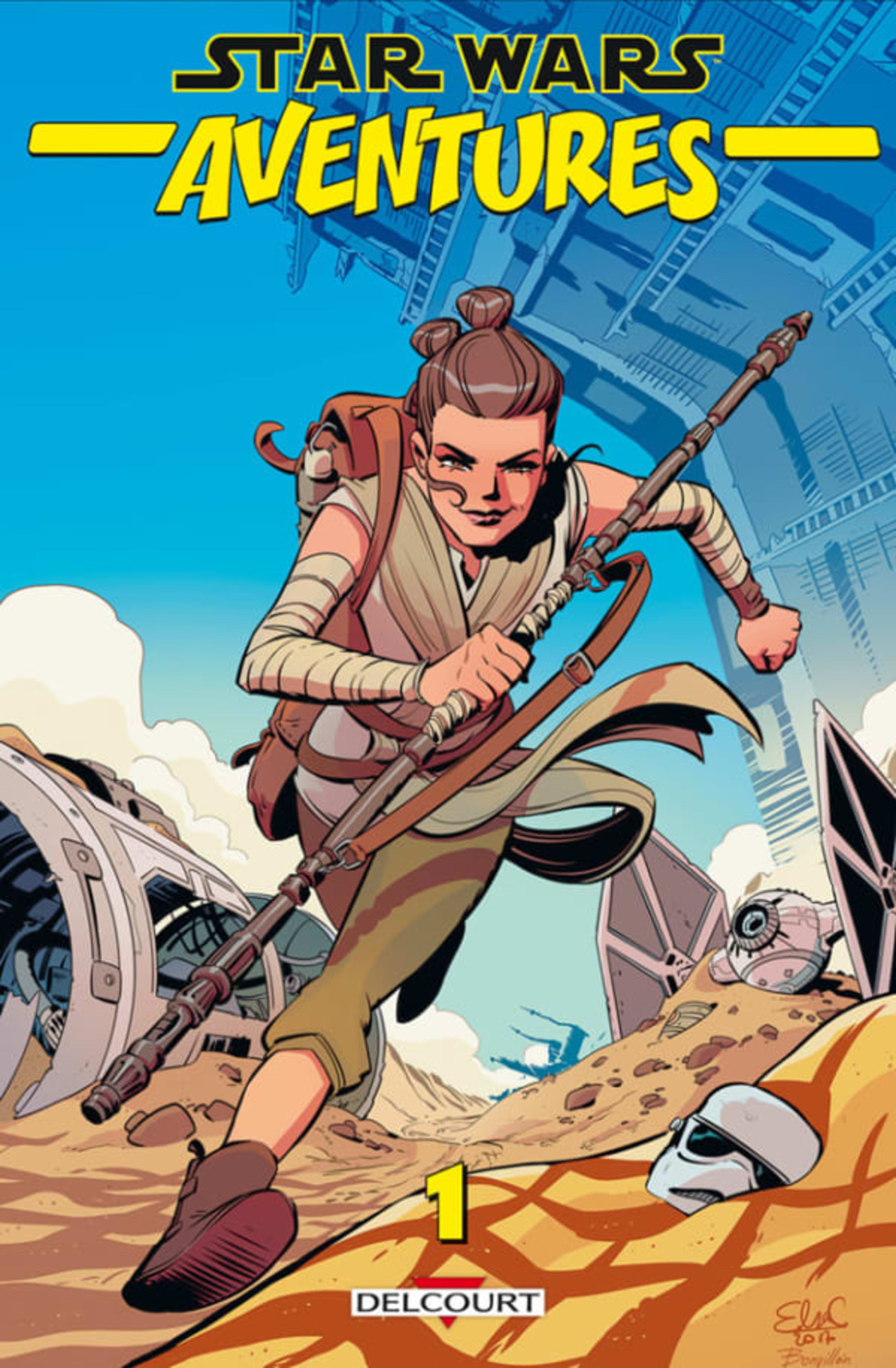 Star Wars Aventures cover — © Delcourt