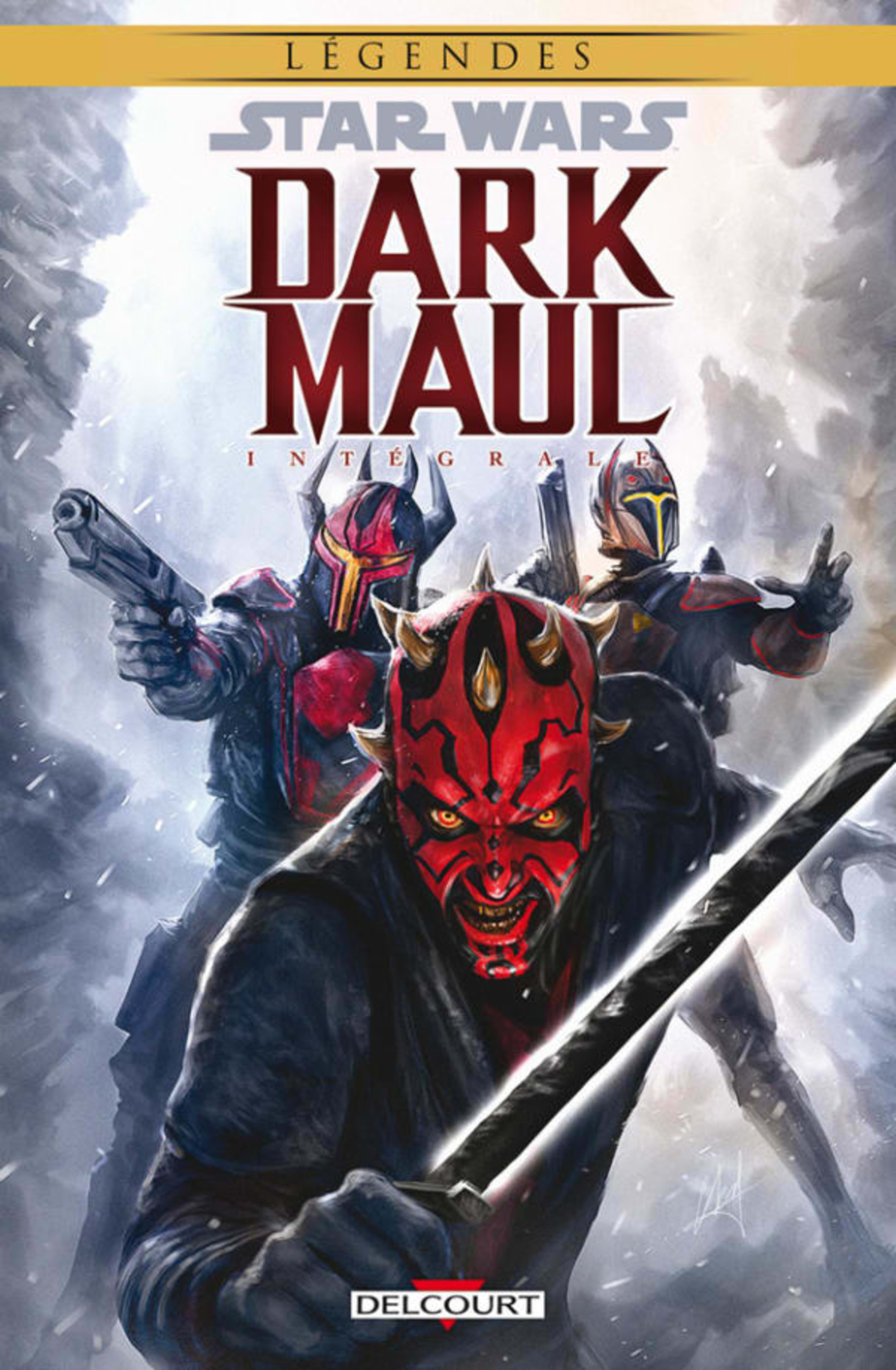 Star Wars Dark Maul - Integrale cover — © Delcourt