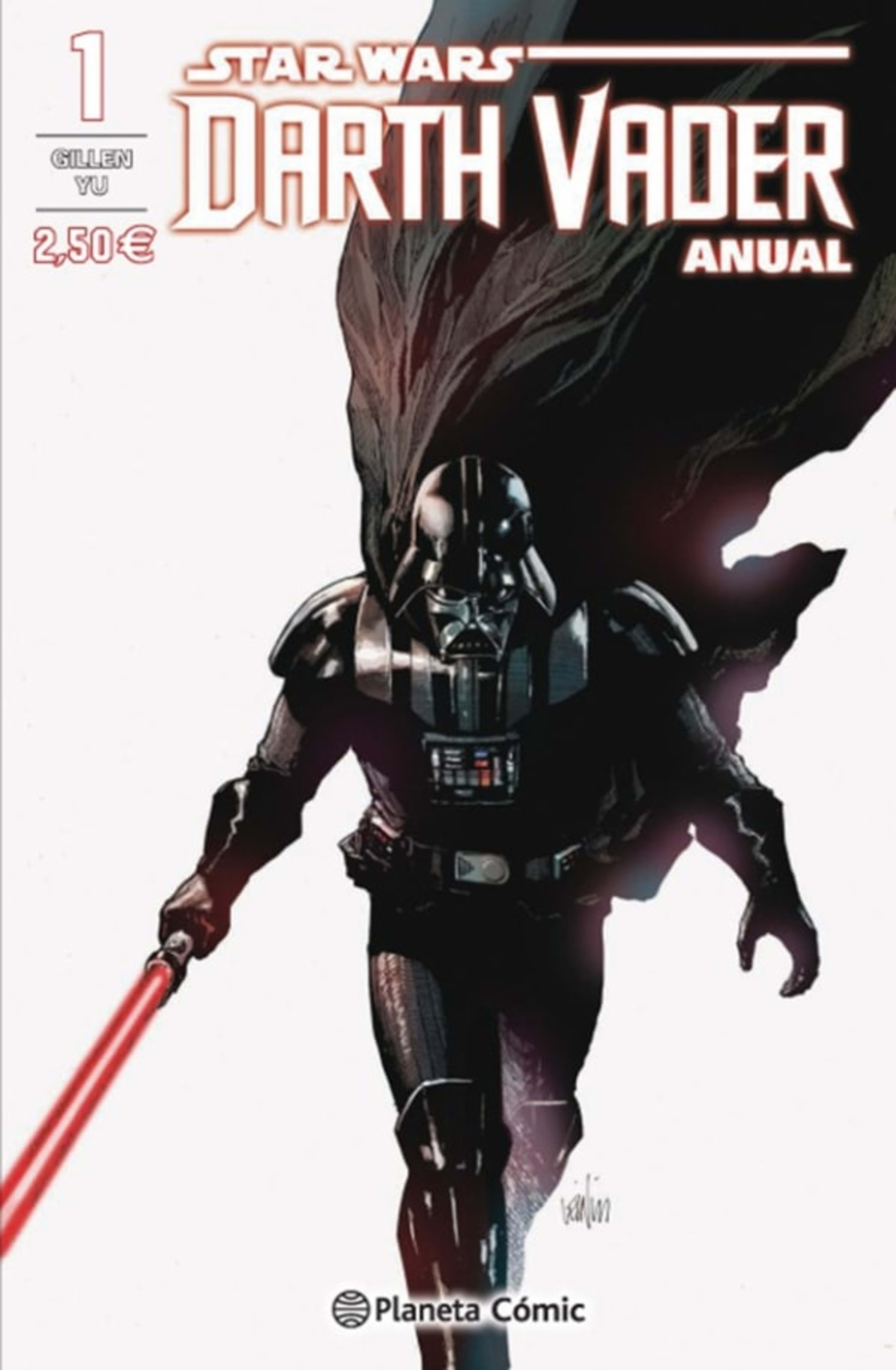Star Wars Darth Vader Anual cover — © Planeta DeAgostini