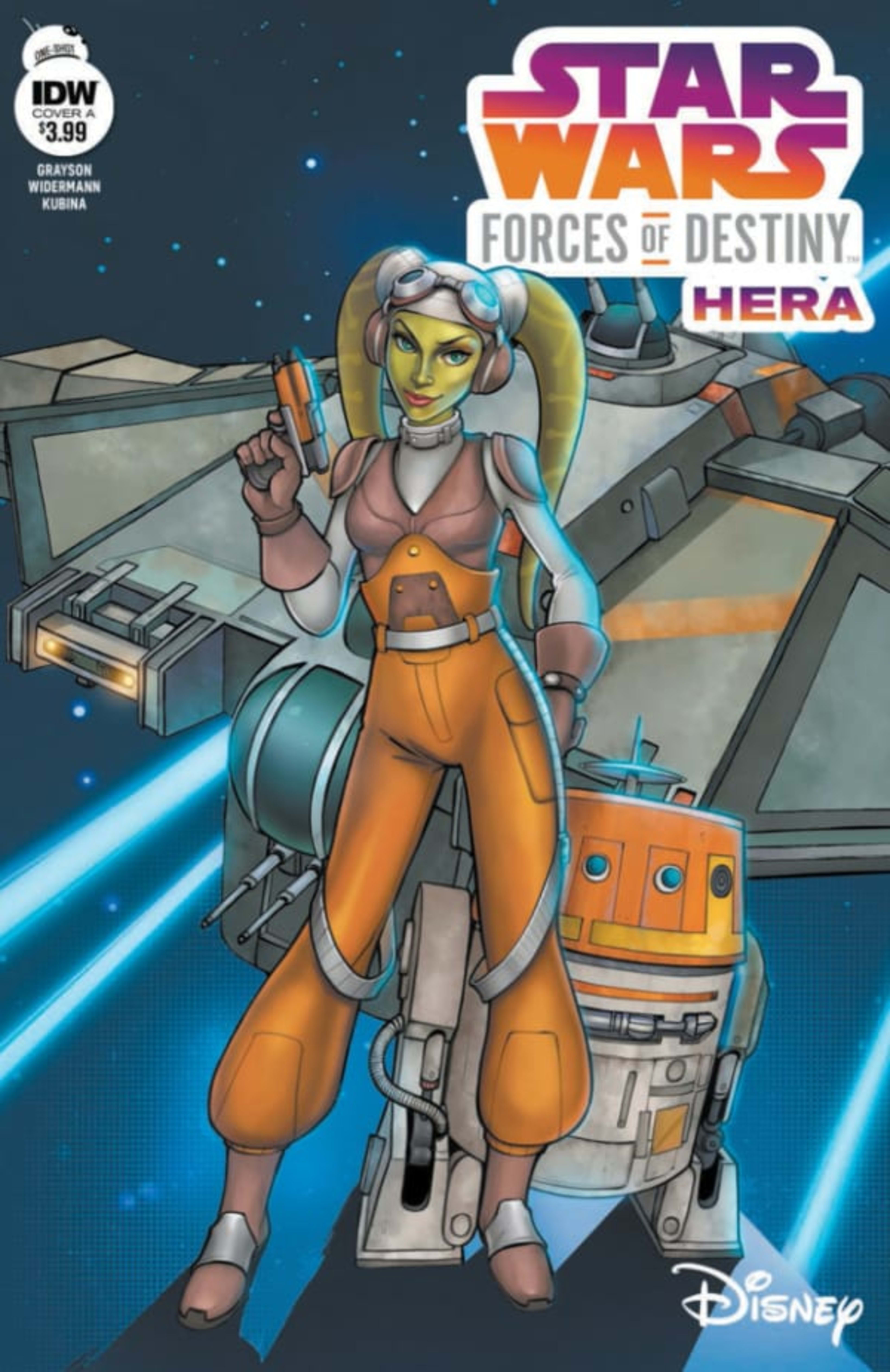 Star Wars Forces of Destiny-Hera cover — © IDW Publishing