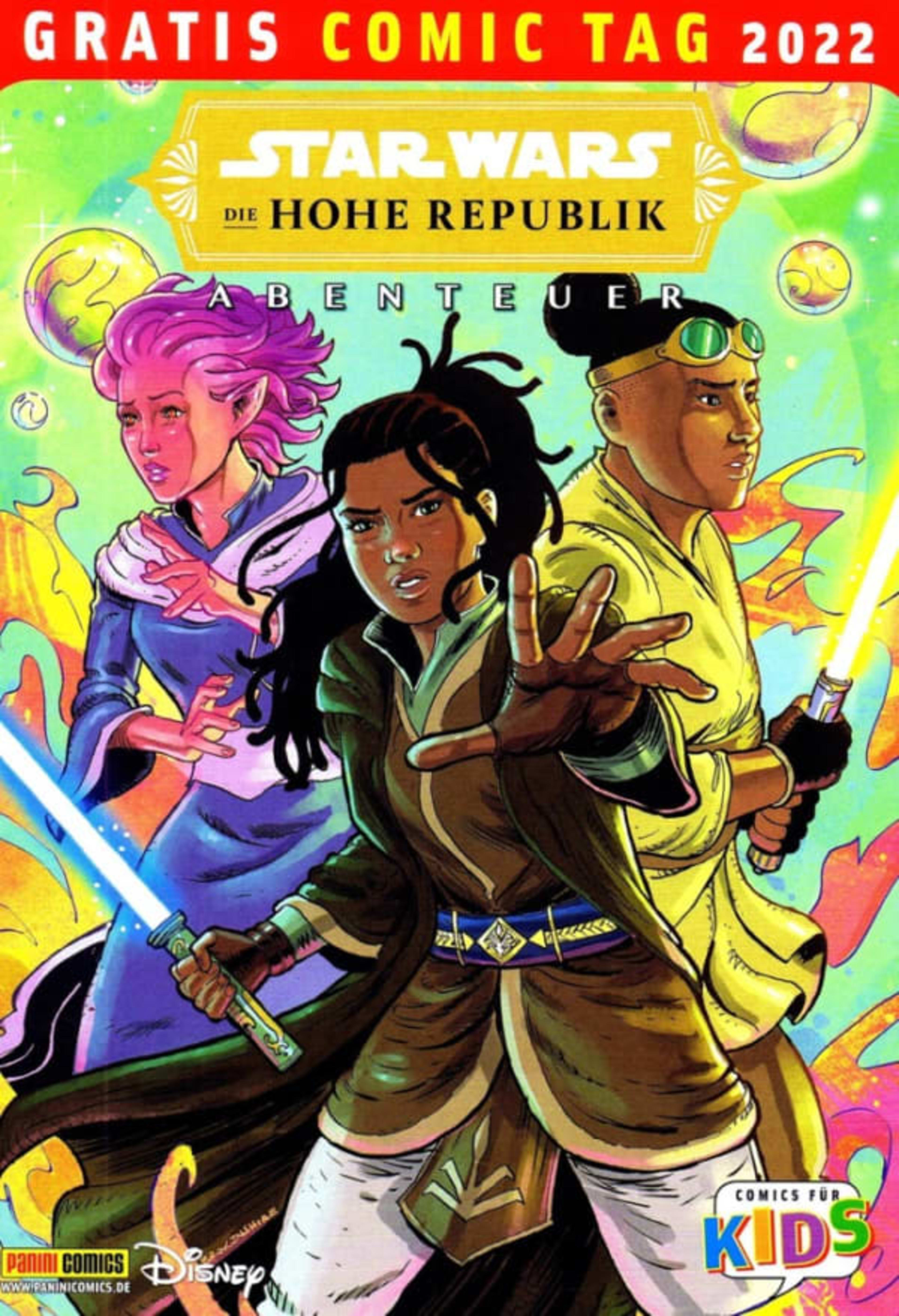 Star Wars Gratis Comic Tag Comics 2022 cover — © Panini Verlag