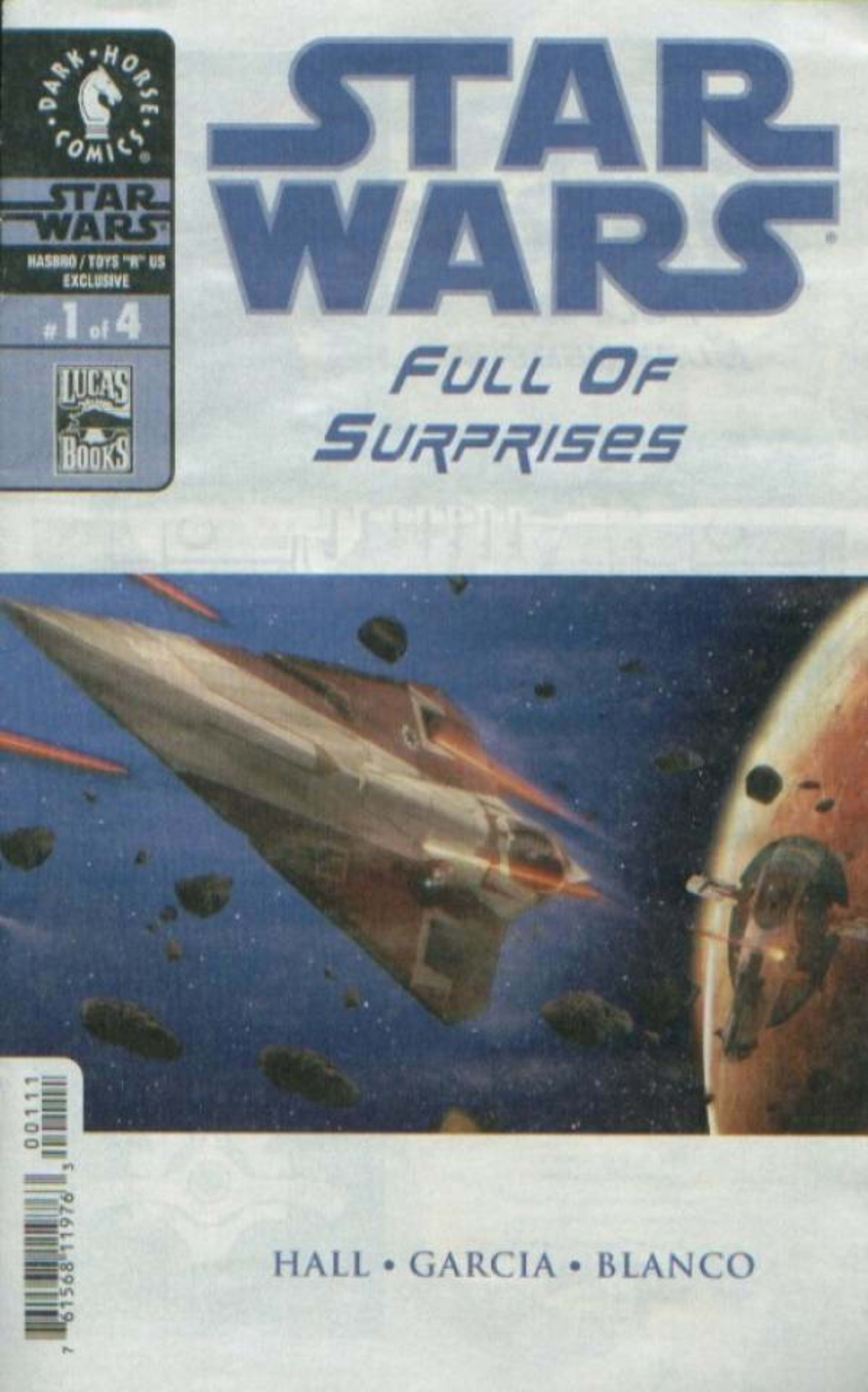 Star Wars Hasbro/Toys "R" Us Exclusive cover — © Dark Horse Comics