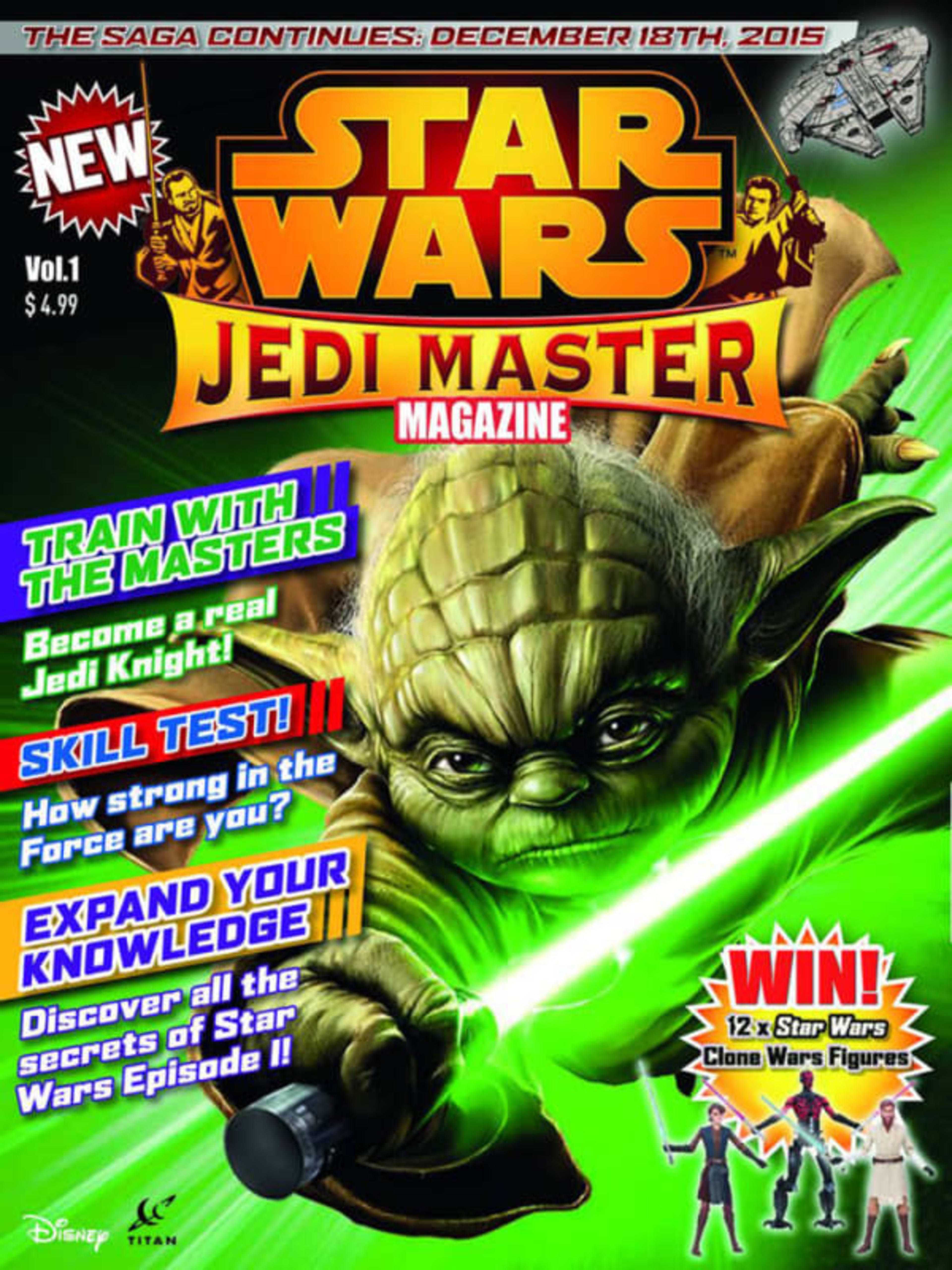 Star Wars Jedi Master Magazine cover — © Titan Comics
