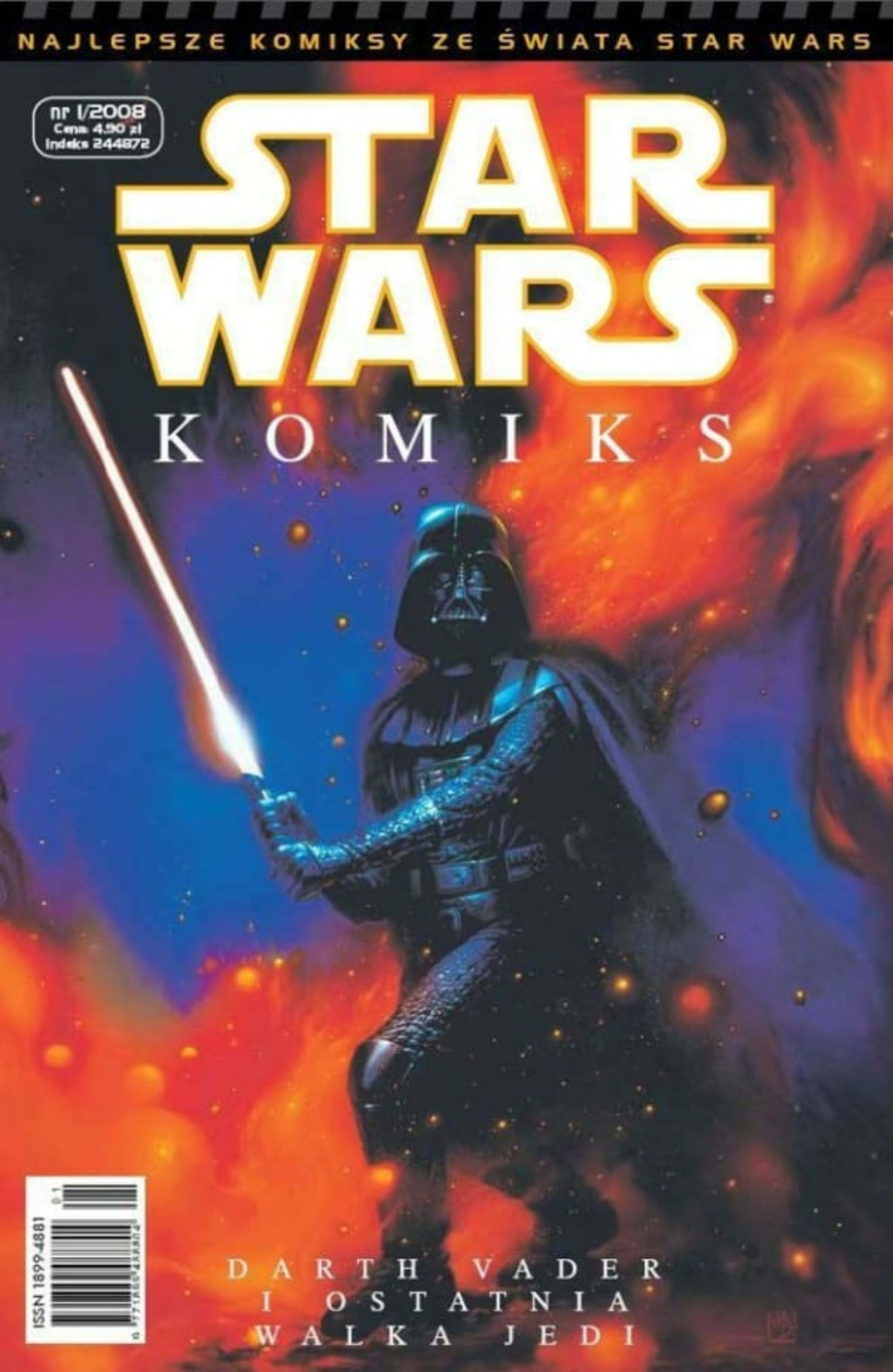 Star Wars Komiks cover — © Egmont Polska