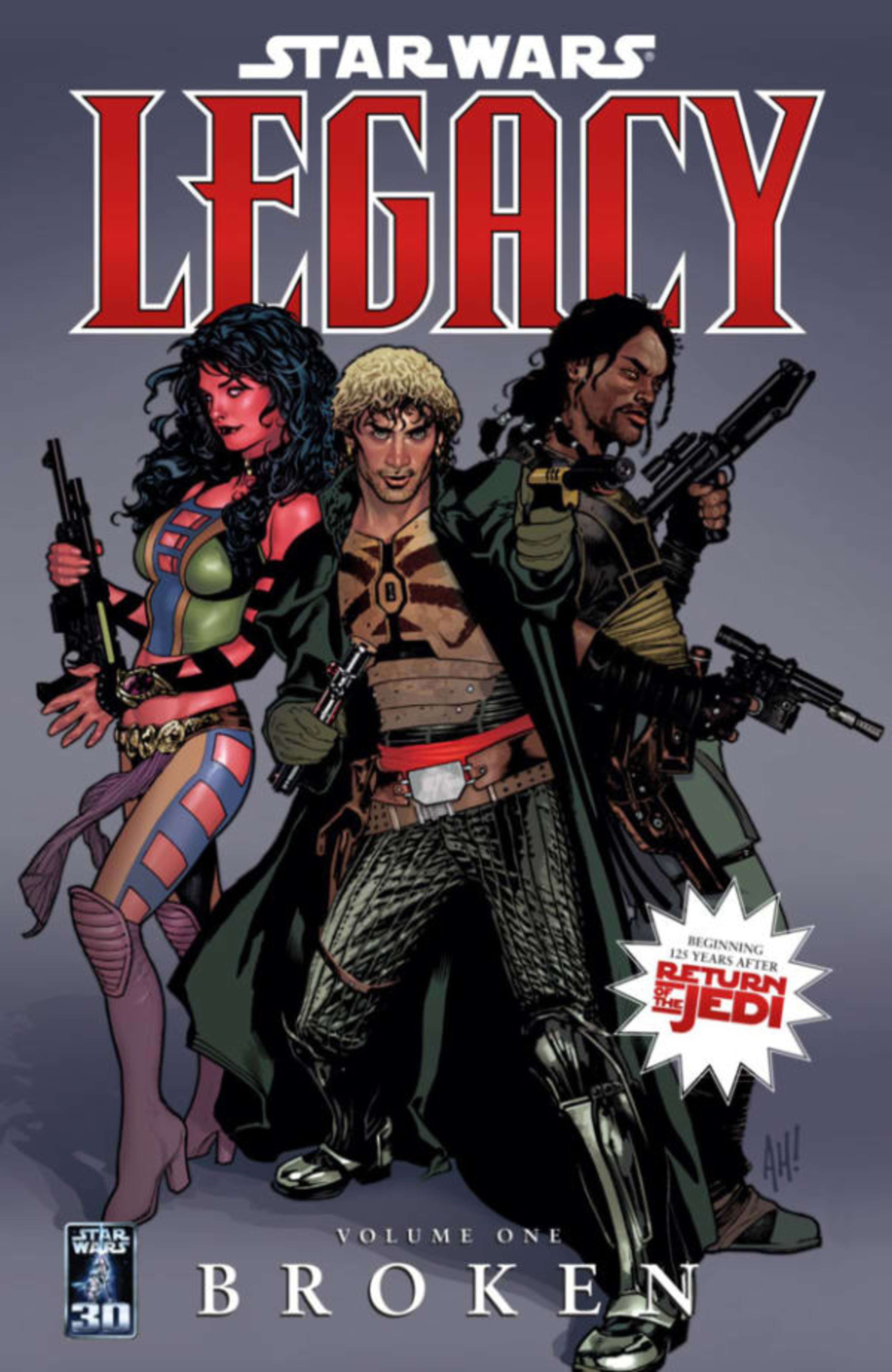 Star Wars Legacy cover — © Dark Horse Comics