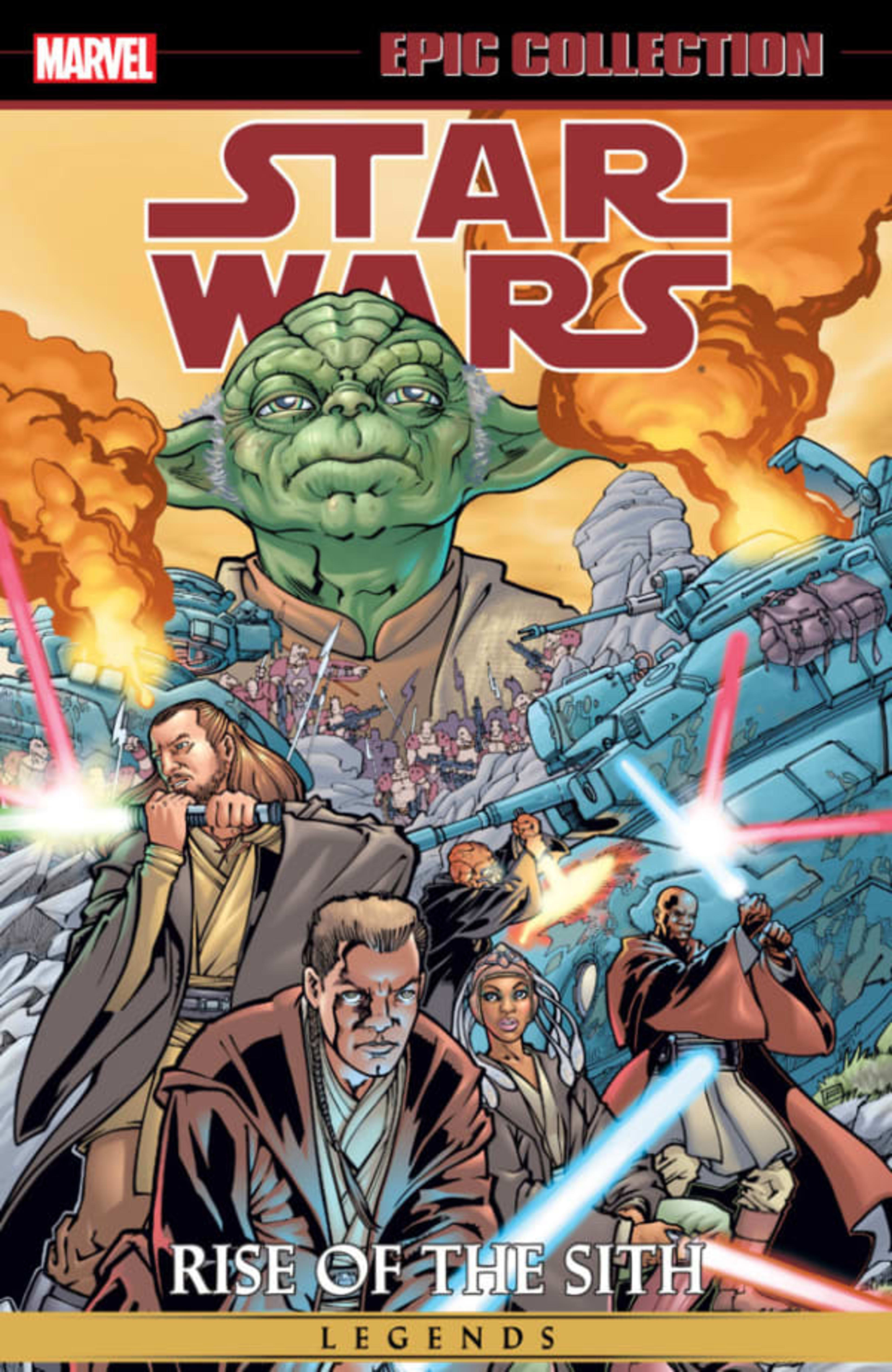 Star Wars Legends Epic Collection: Rise of the Sith cover — © Marvel