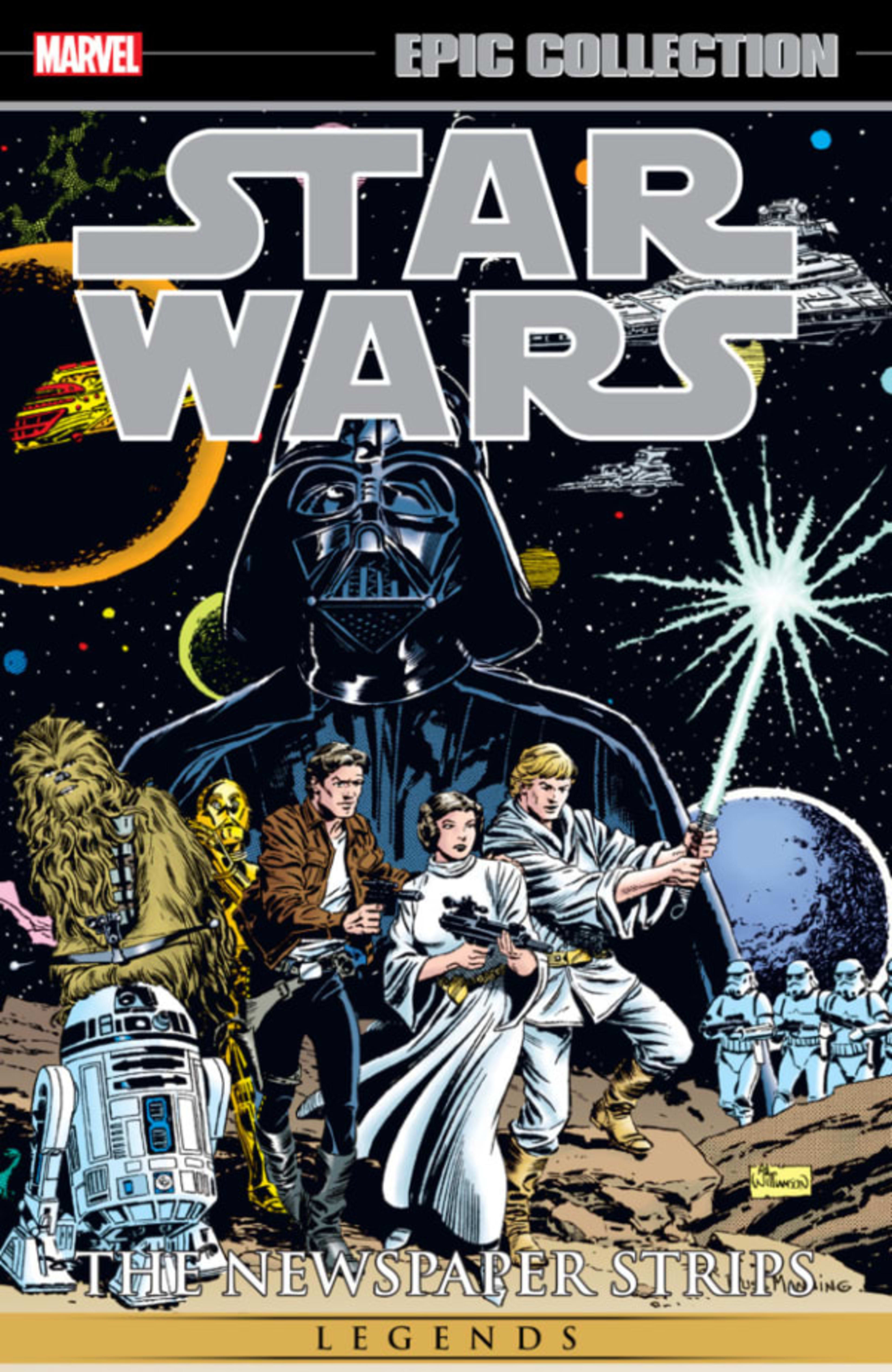 Star Wars Legends Epic Collection: The Newspaper Strips cover — © Marvel