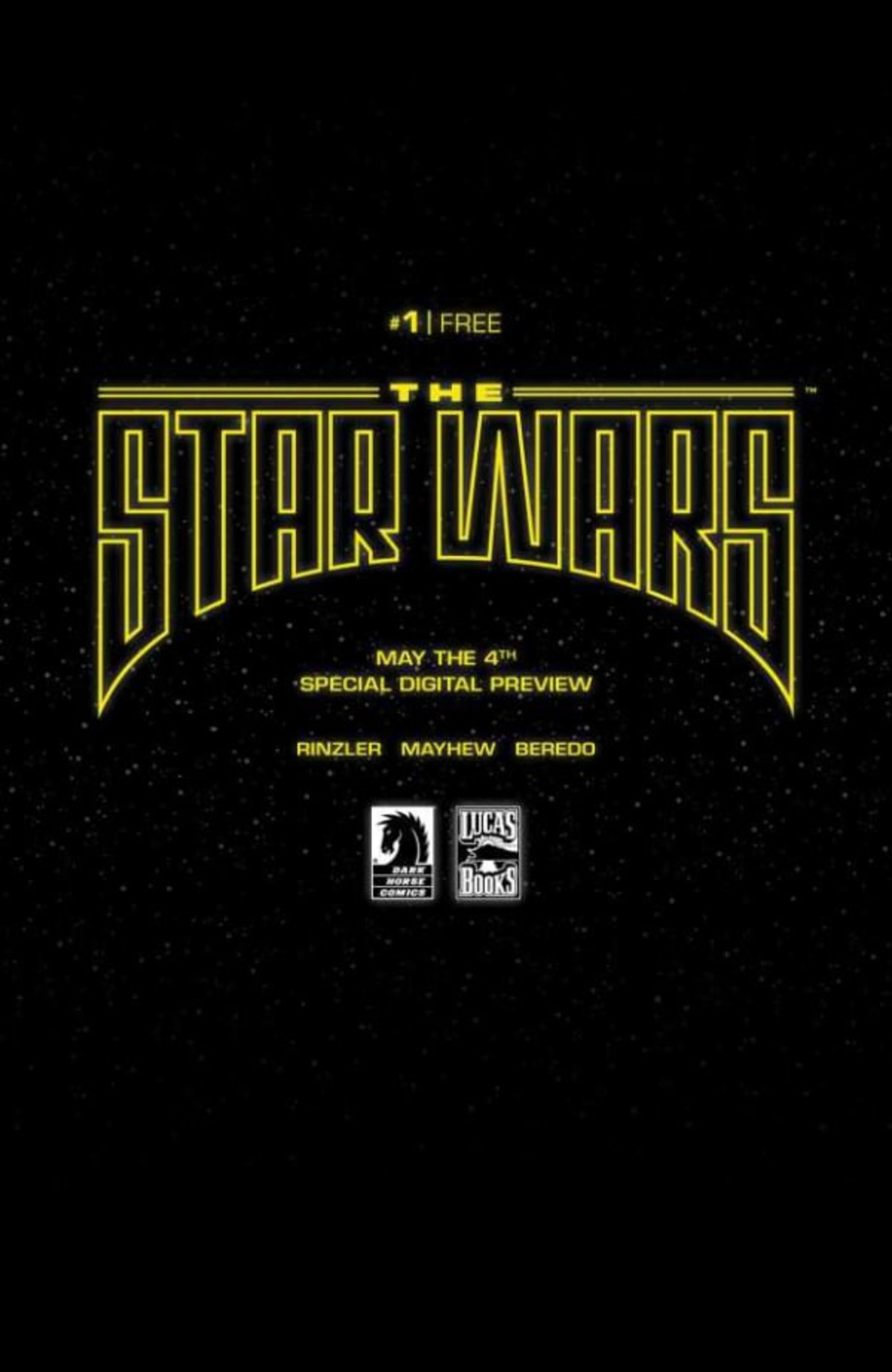 Star Wars May The 4th Digital Preview cover — © Dark Horse Comics