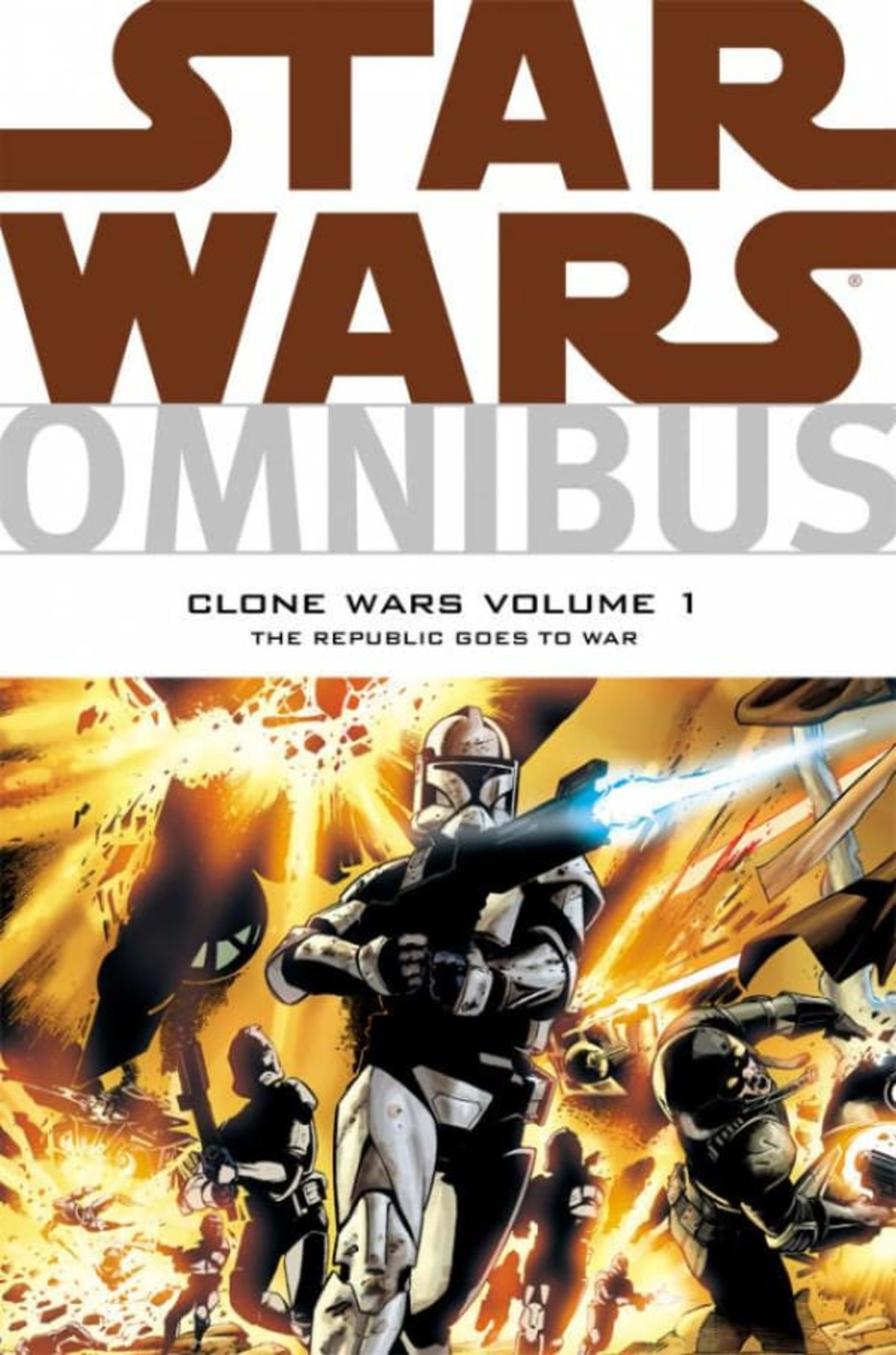 Star Wars Omnibus: Clone Wars cover — © Dark Horse Comics