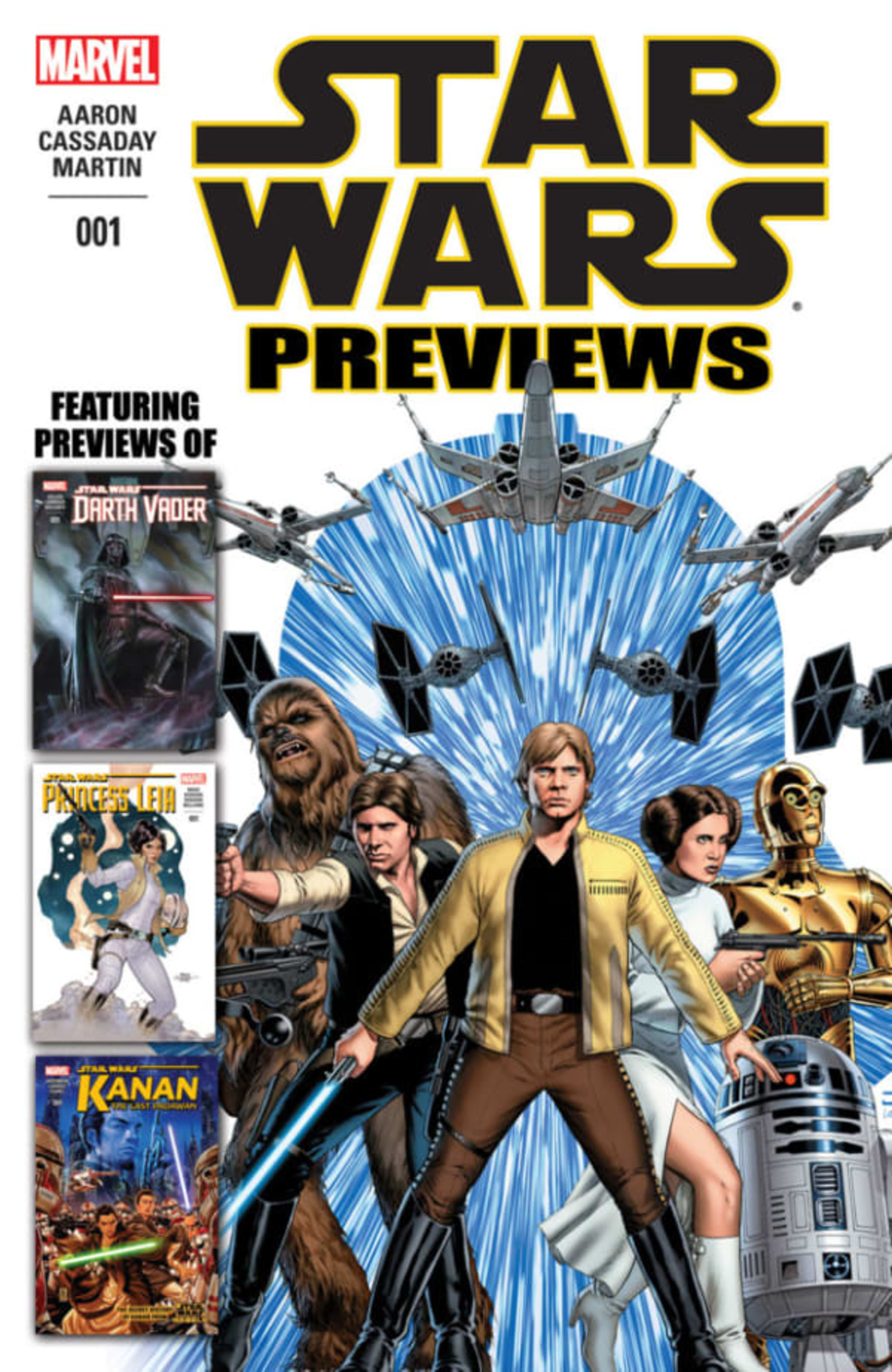 Star Wars Previews cover — © Marvel