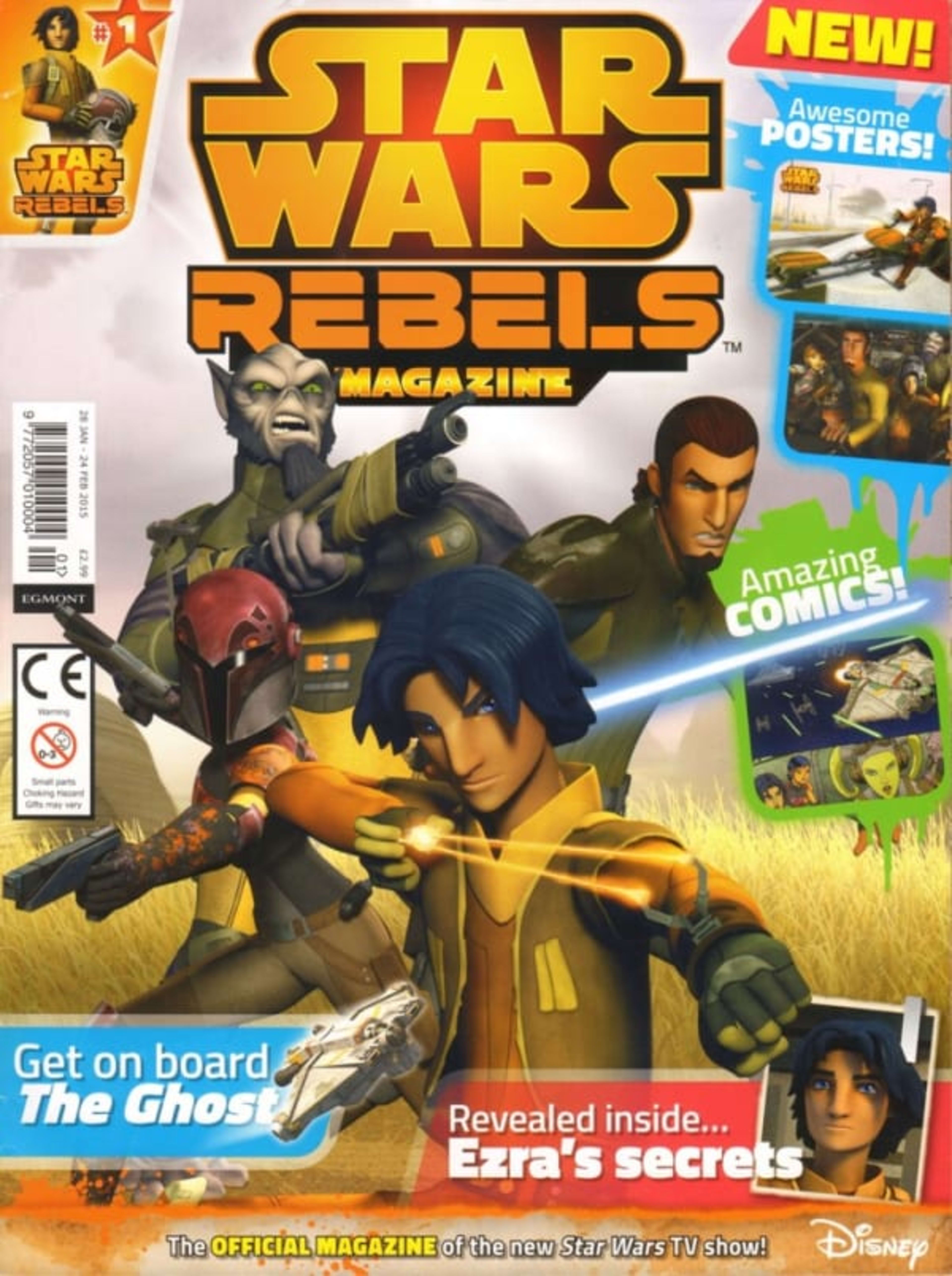 Star Wars Rebels Magazine cover — © Egmont Publishing (UK)