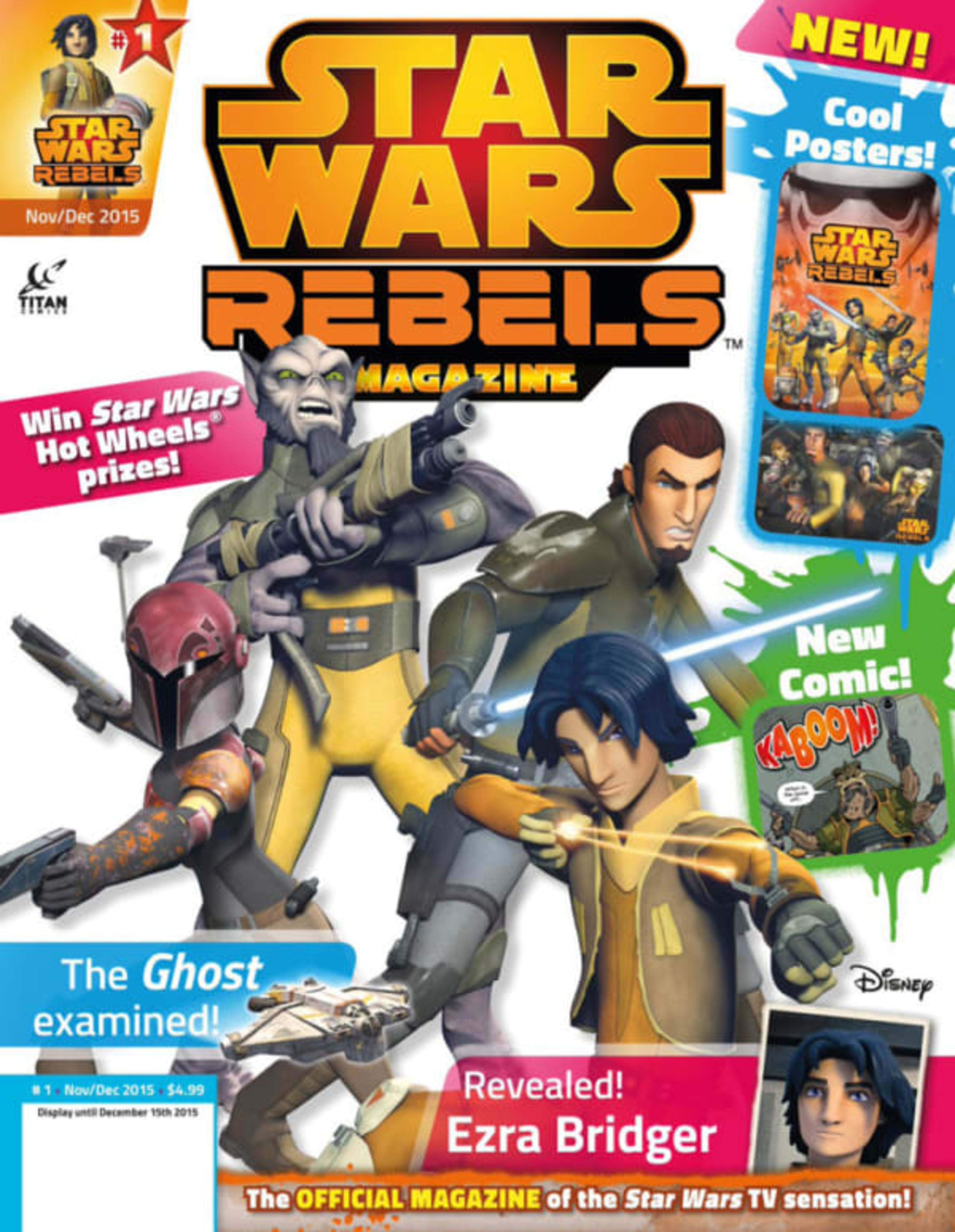 Star Wars Rebels Magazine cover — © Titan Comics
