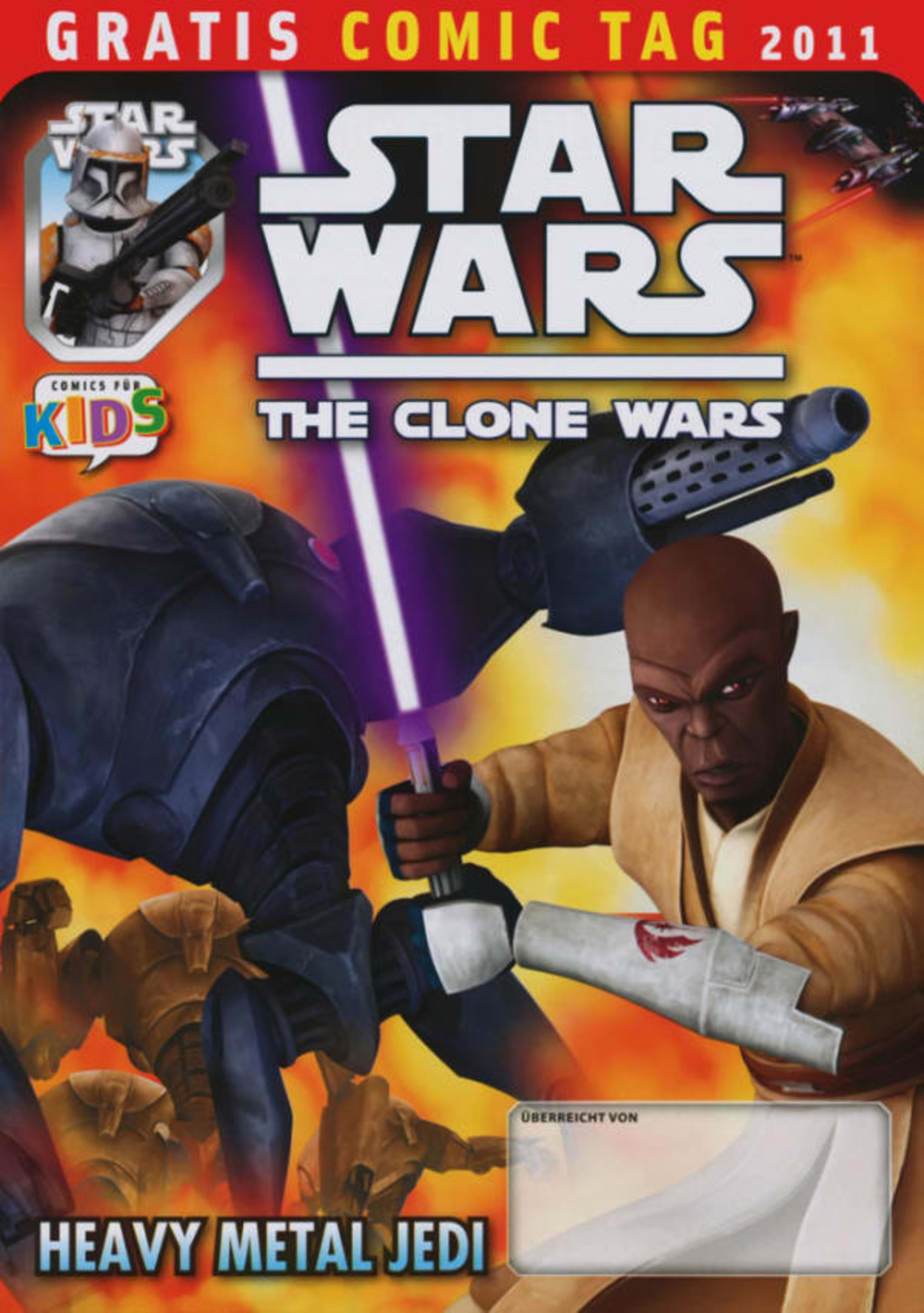 Star Wars Special Gratis Comic Tag 2011 cover — © Panini Verlag