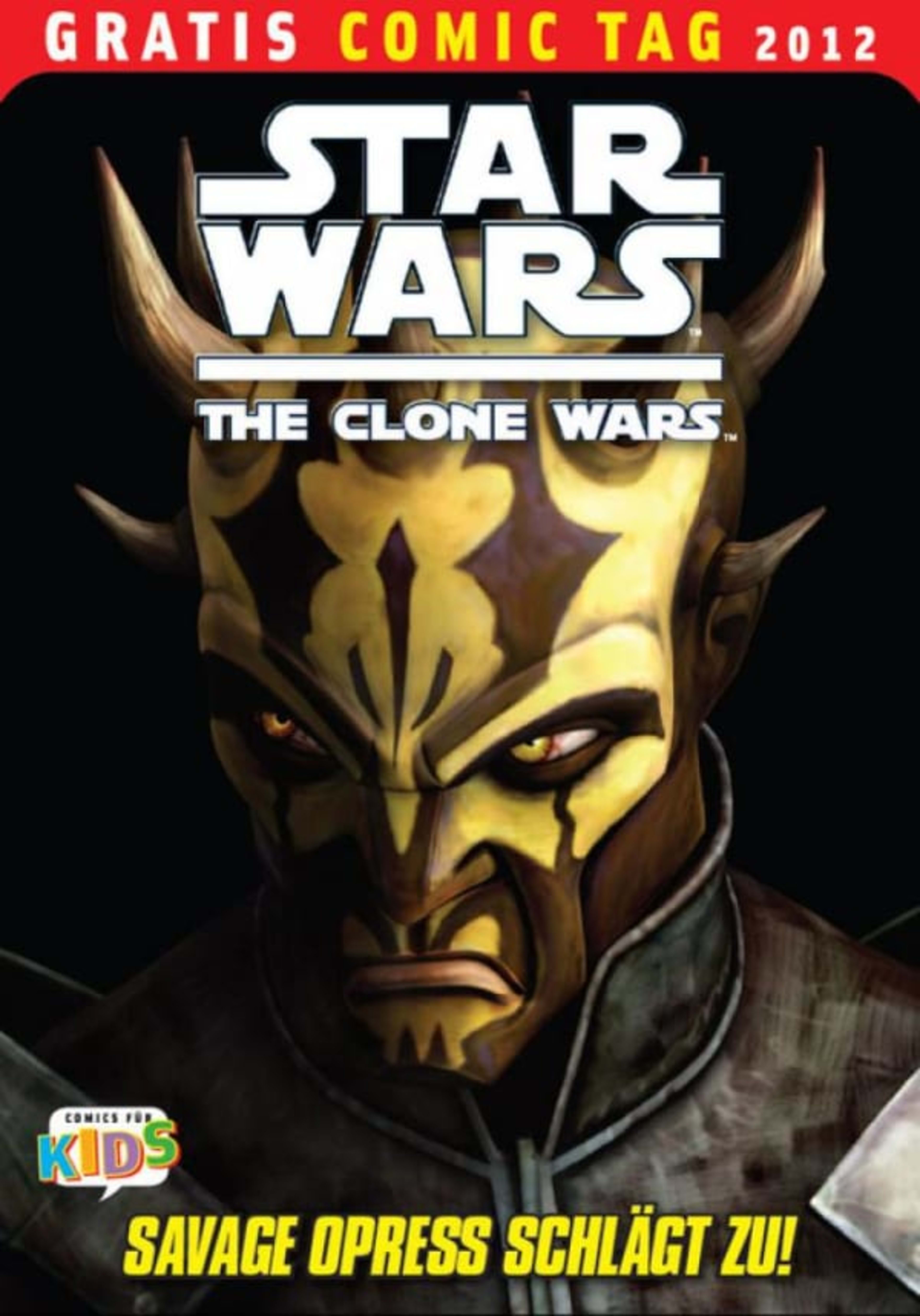 Star Wars The Clone Wars cover — © Panini Verlag