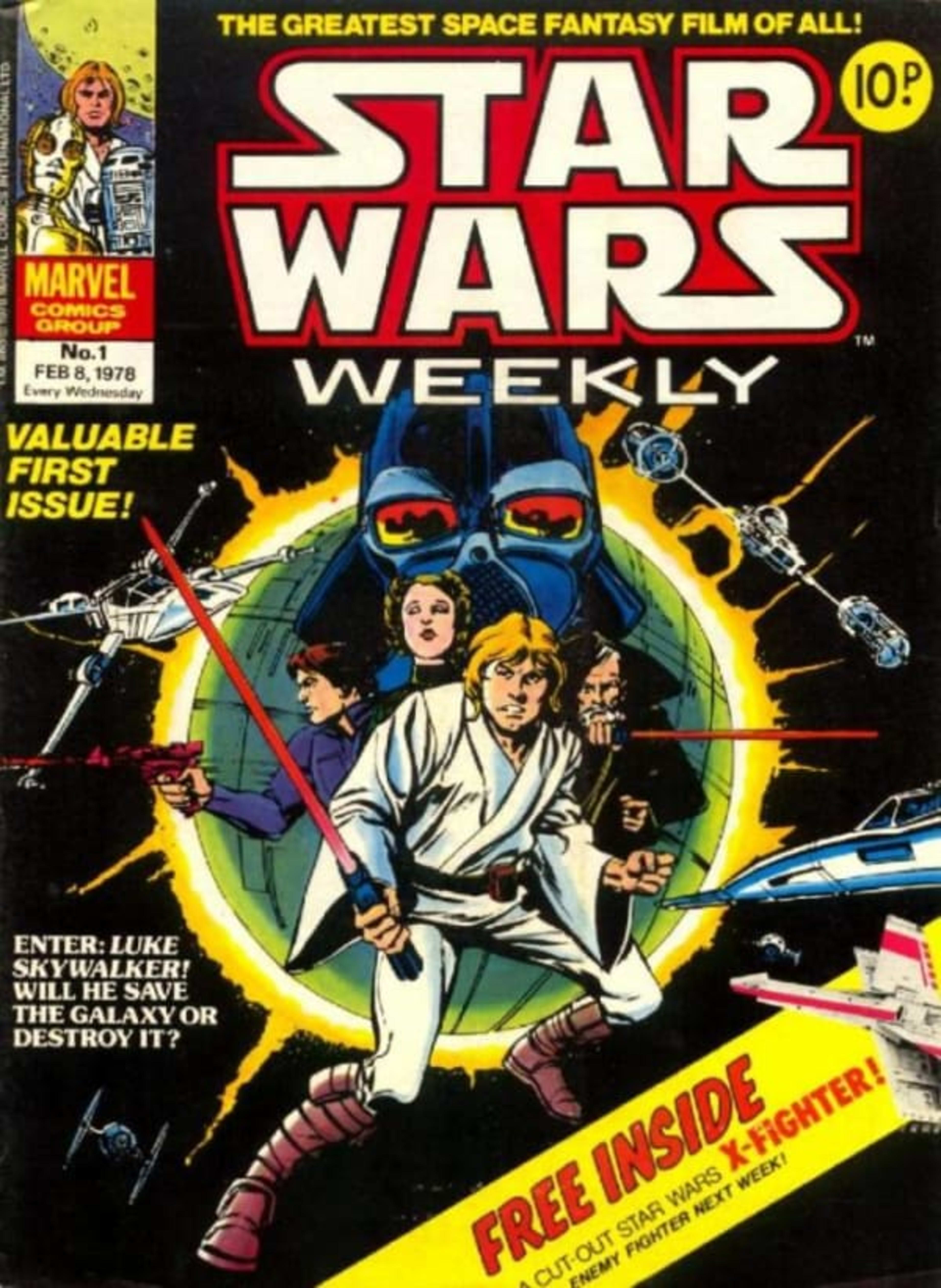 Star Wars Weekly cover — © Marvel UK/Panini UK