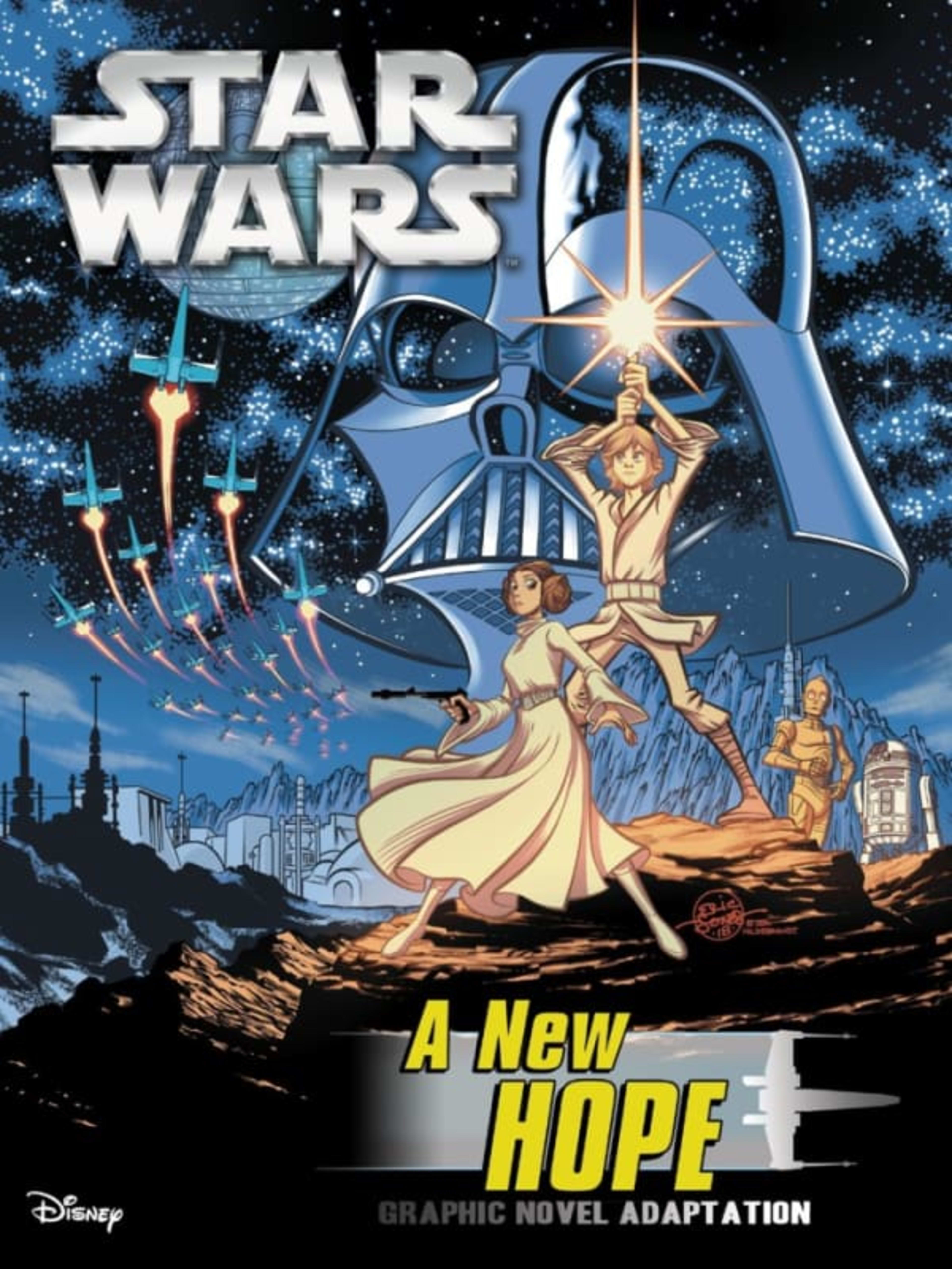 Star Wars: A New Hope Graphic Novel Adaptation cover — © IDW Publishing