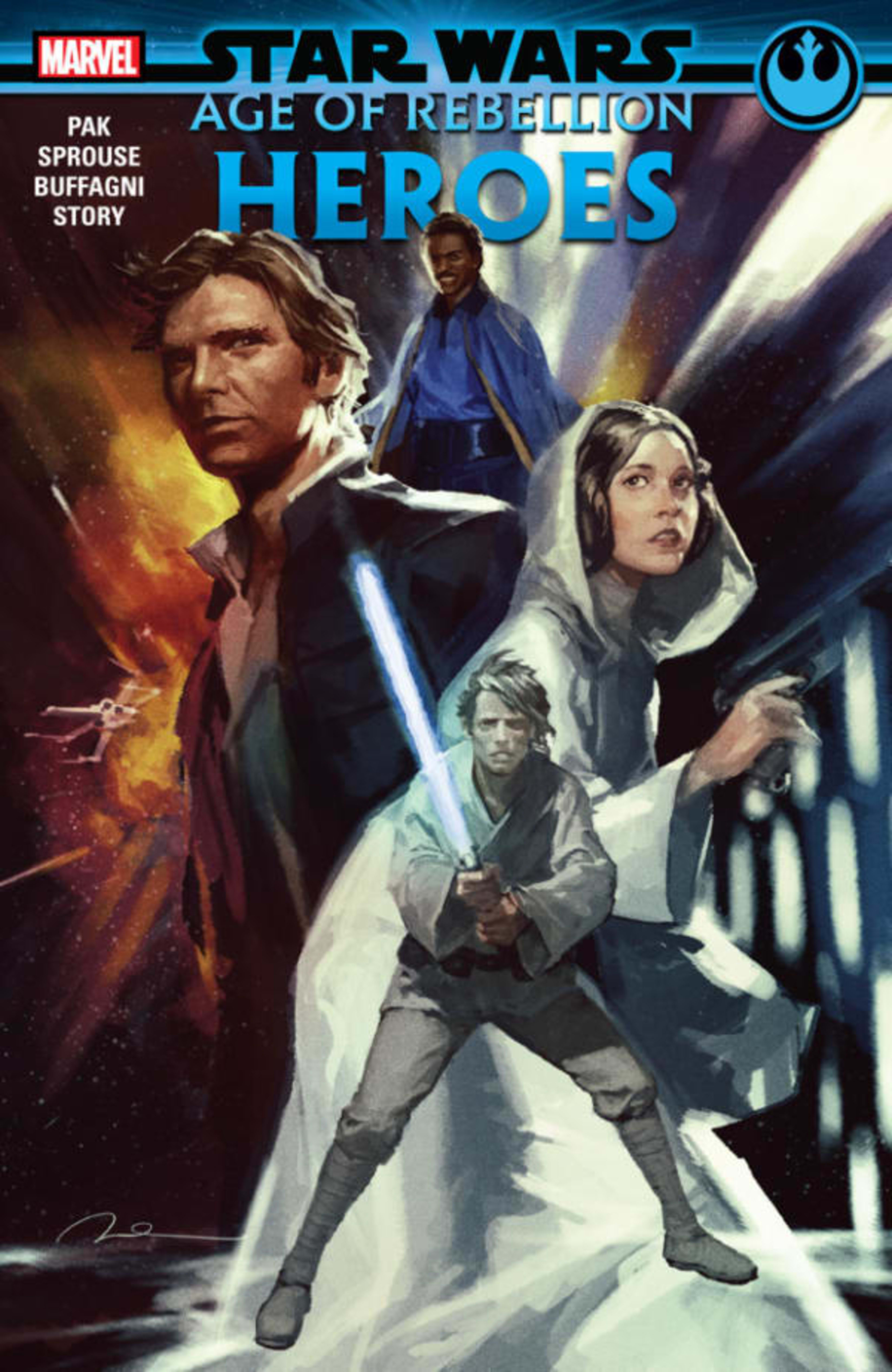 Star Wars: Age of Rebellion - Heroes cover — © Marvel