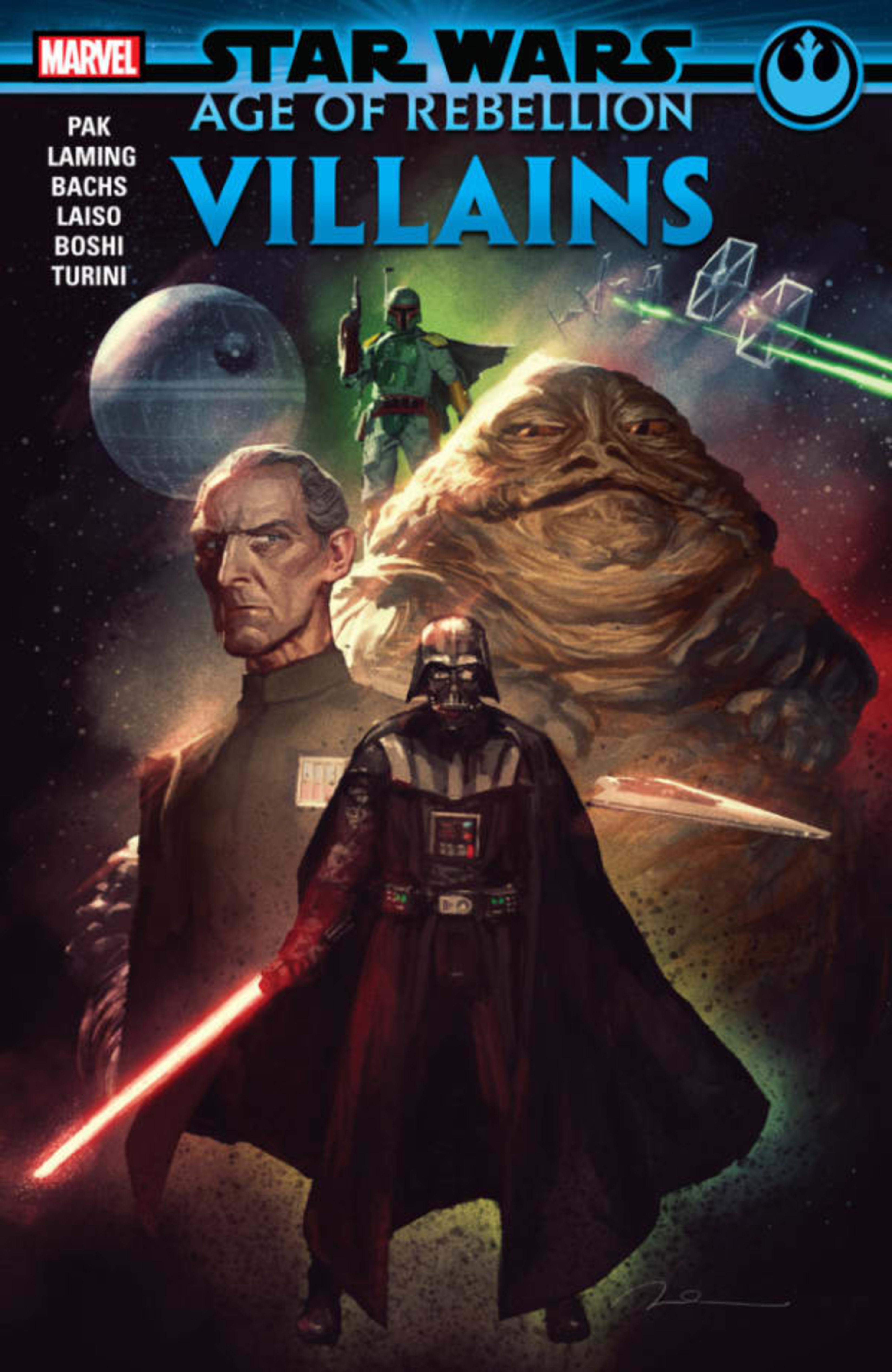 Star Wars: Age of Rebellion - Villains cover — © Marvel