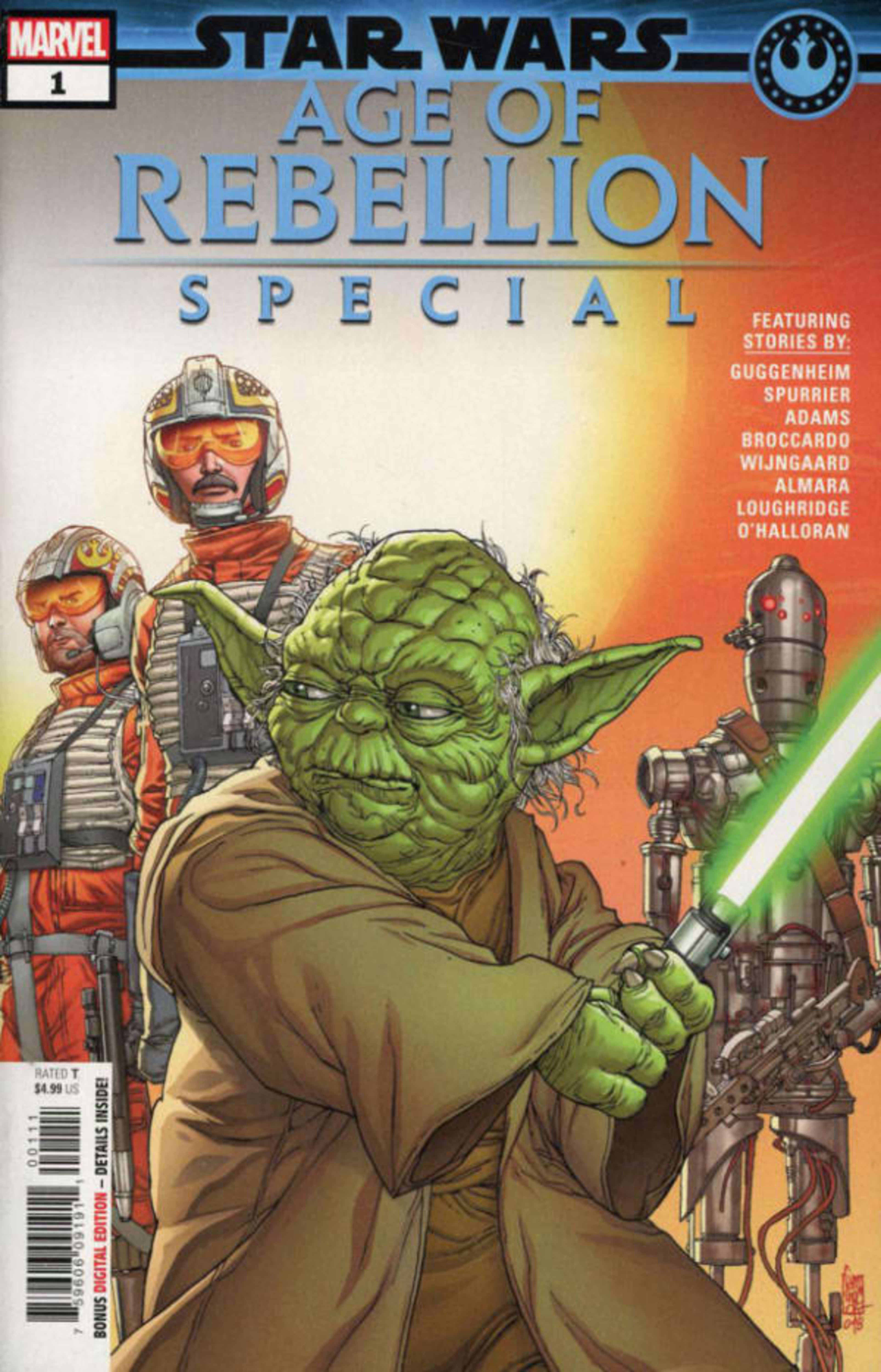Star Wars: Age of Rebellion Special cover — © Marvel