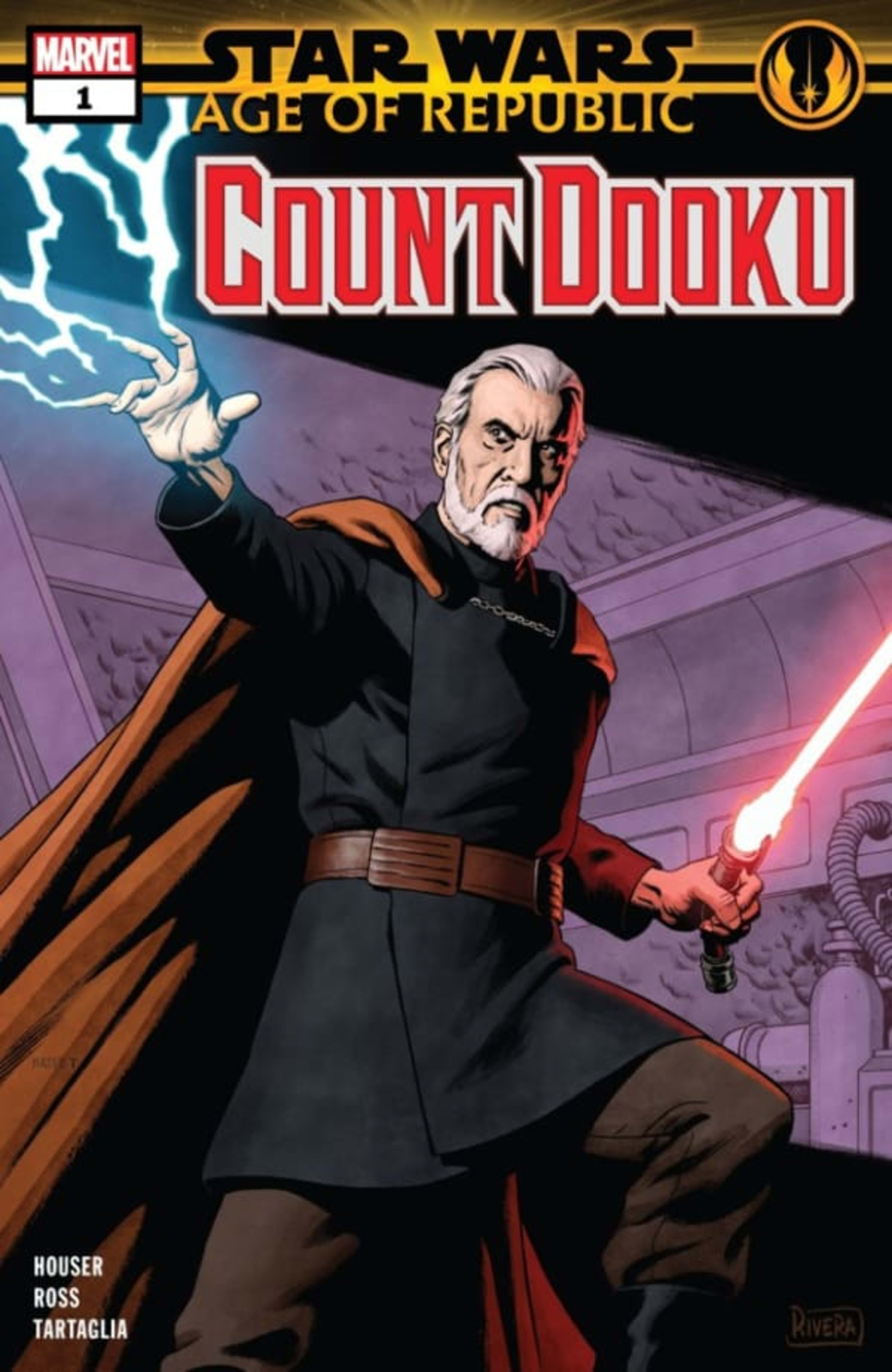 Star Wars: Age of Republic - Count Dooku cover — © Marvel